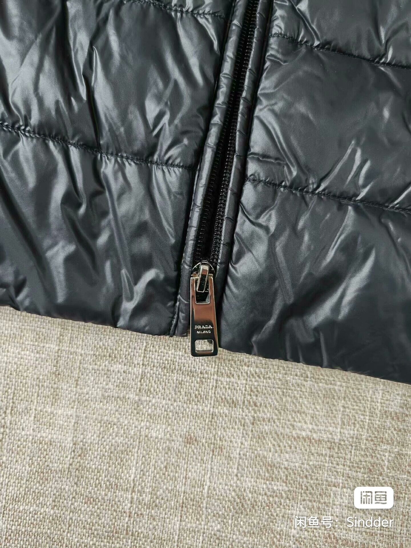 Prada Prada Women's Black Down Jacket Size M / US 6-8 / IT 42-44 - 6 Thumbnail