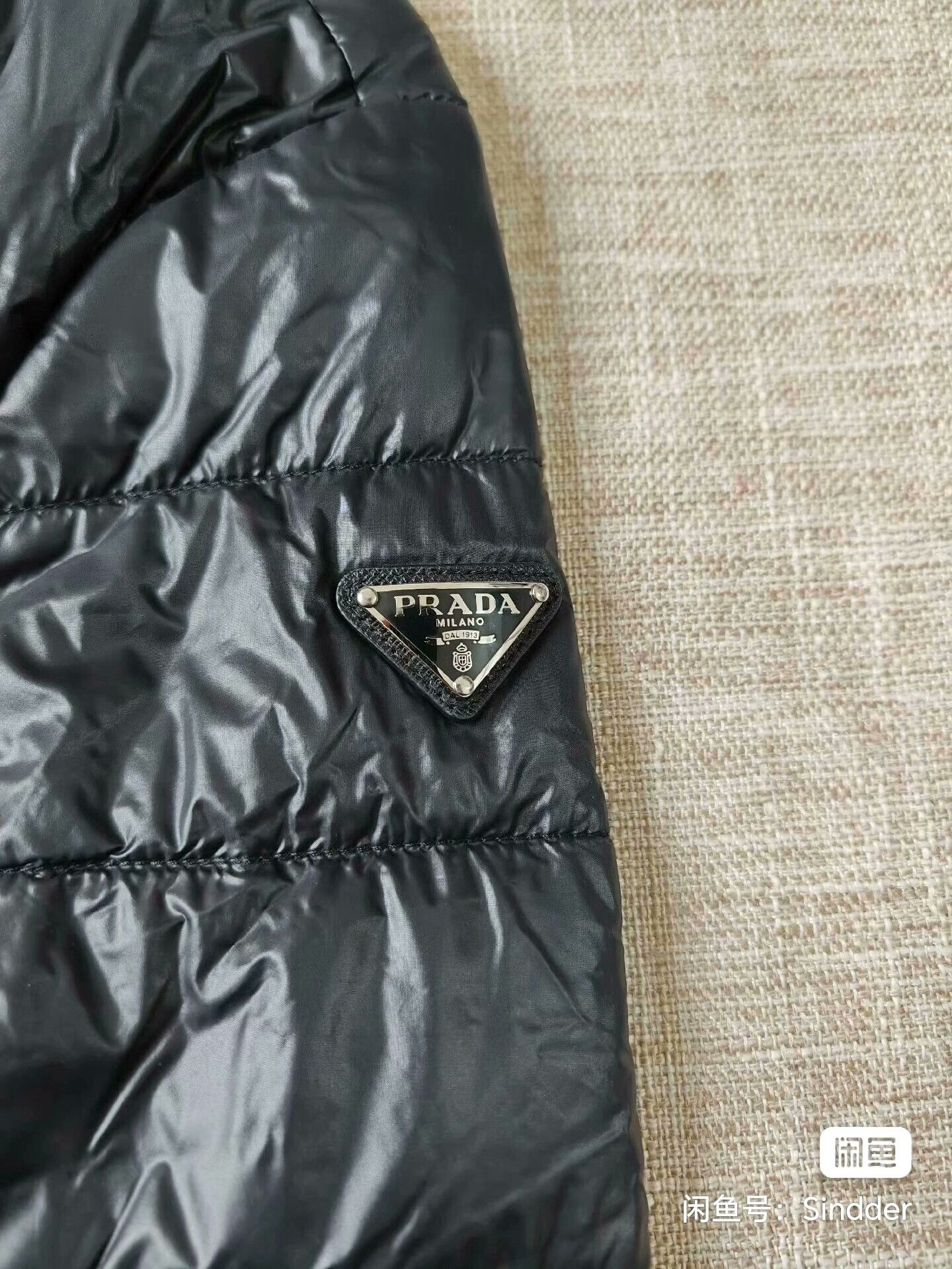 Prada Prada Women's Black Down Jacket Size M / US 6-8 / IT 42-44 - 5 Thumbnail