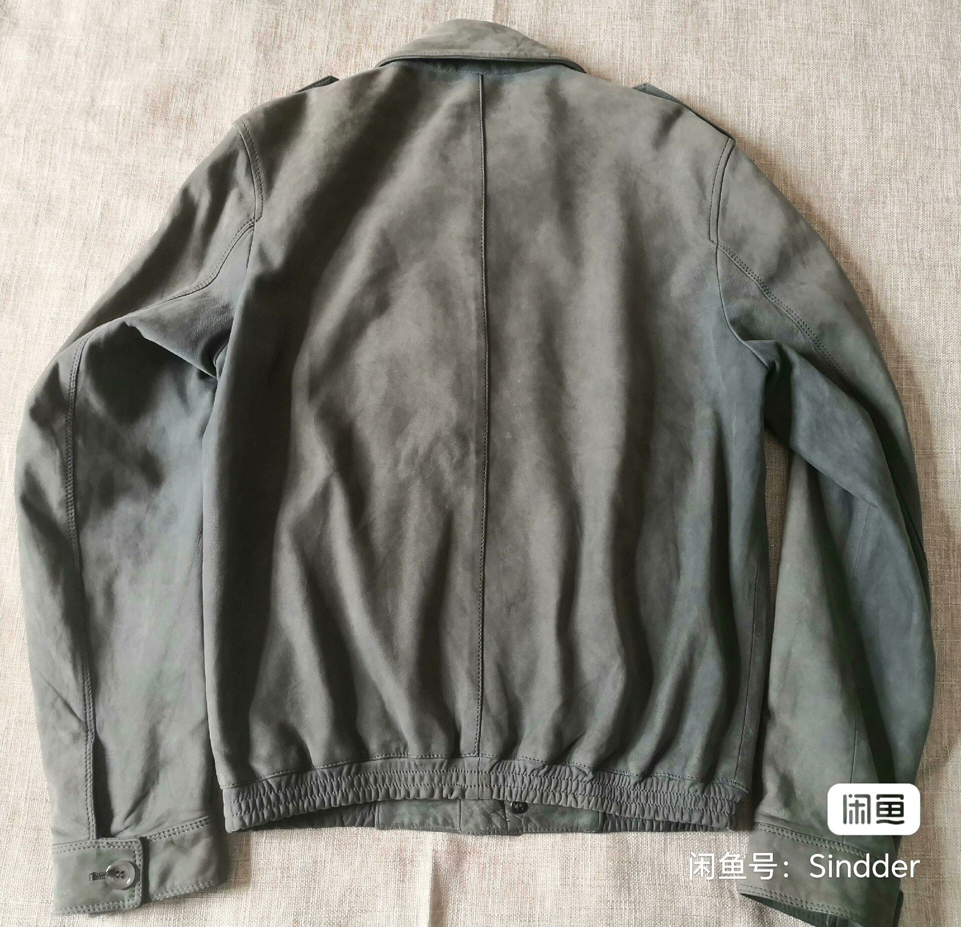 Burberry Burberry Men's Leather Jacket Size US M / EU 48-50 / 2 - 8 Thumbnail