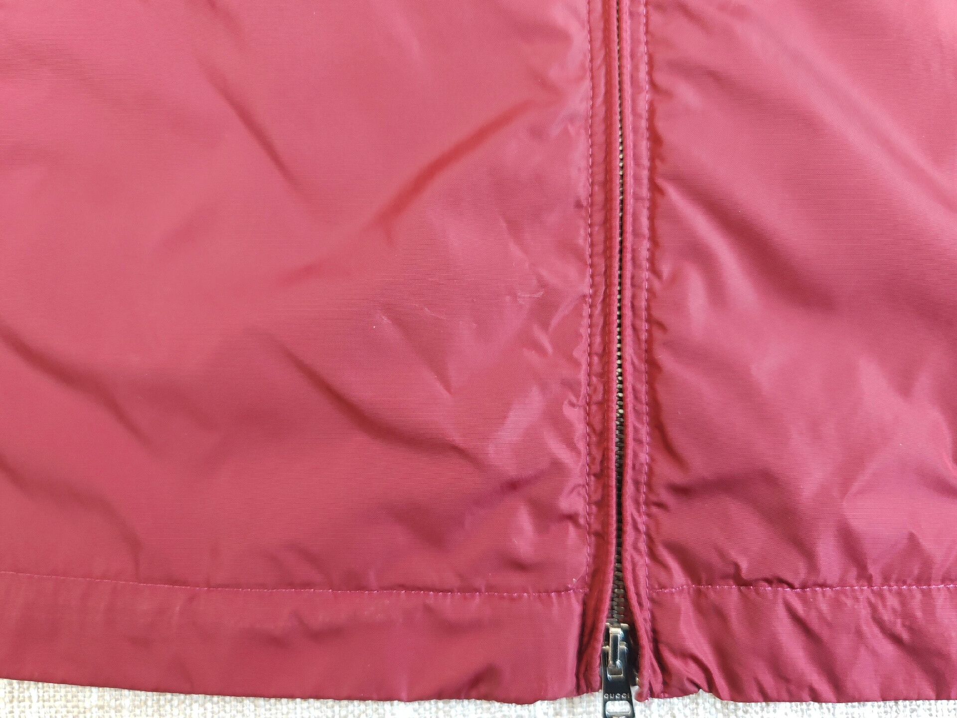 Gucci Gucci Men's Red Zip Jacket Size US S / EU 44-46 / 1 - 9 Thumbnail