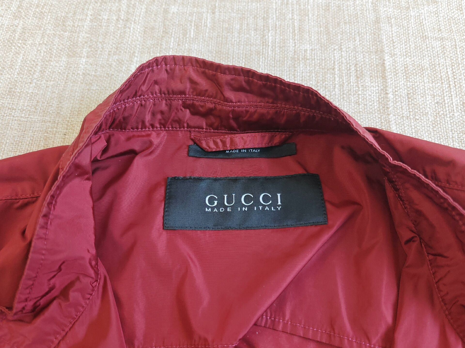 Gucci Gucci Men's Red Zip Jacket Size US S / EU 44-46 / 1 - 3 Thumbnail