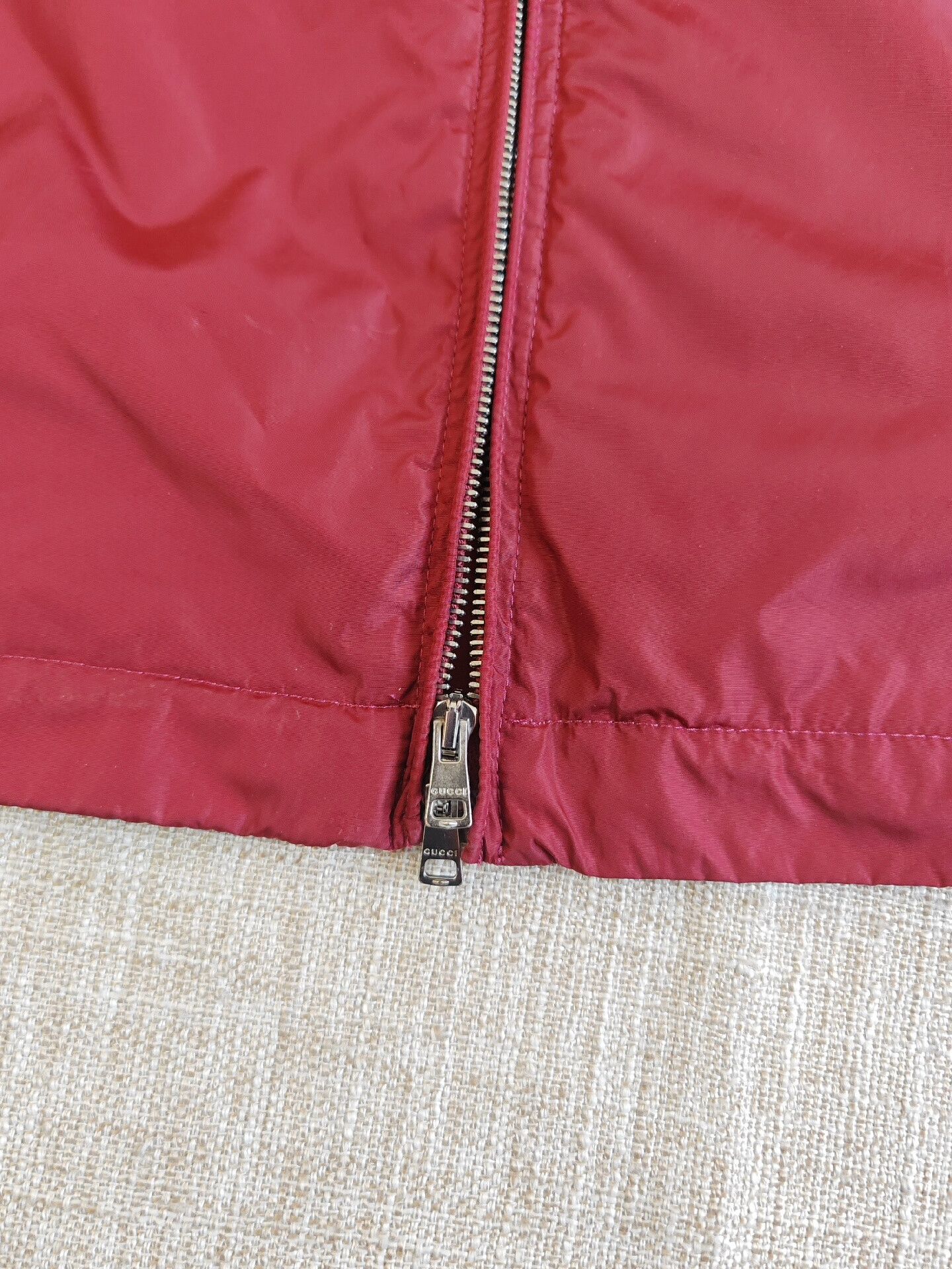 Gucci Gucci Men's Red Zip Jacket Size US S / EU 44-46 / 1 - 5 Thumbnail