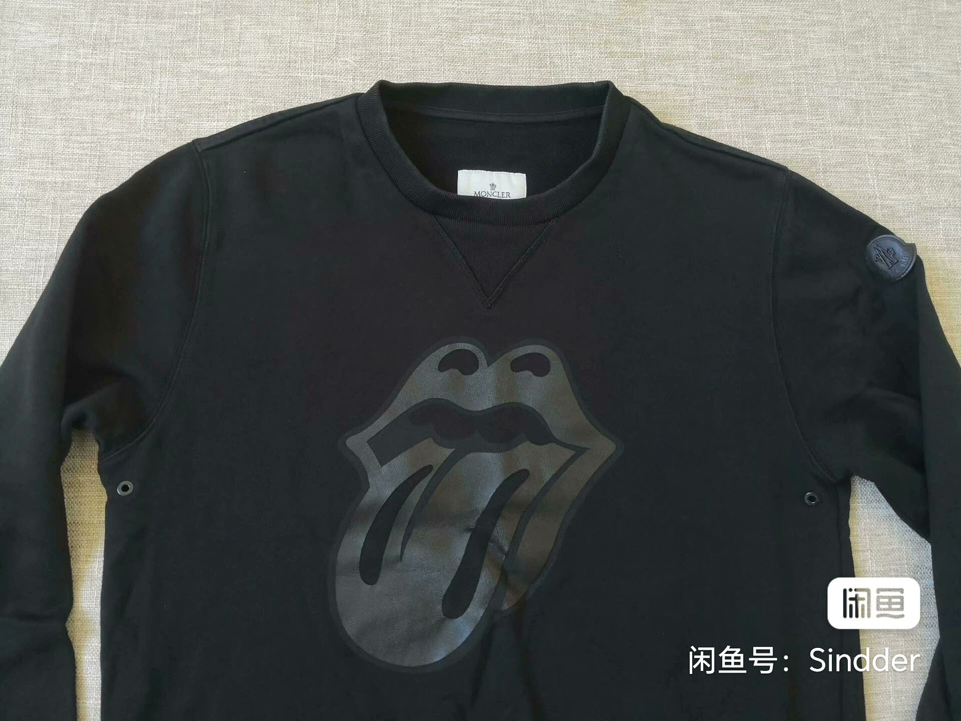 Moncler Moncler x Rolling Stones Men's Sweatshirt Size US M / EU 48-50 / 2 - 4 Thumbnail