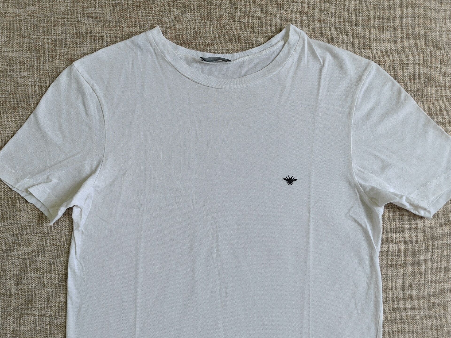 Dior Dior Men's Bee Embroidery T-Shirt Size US XXS / EU 40 - 2 Thumbnail