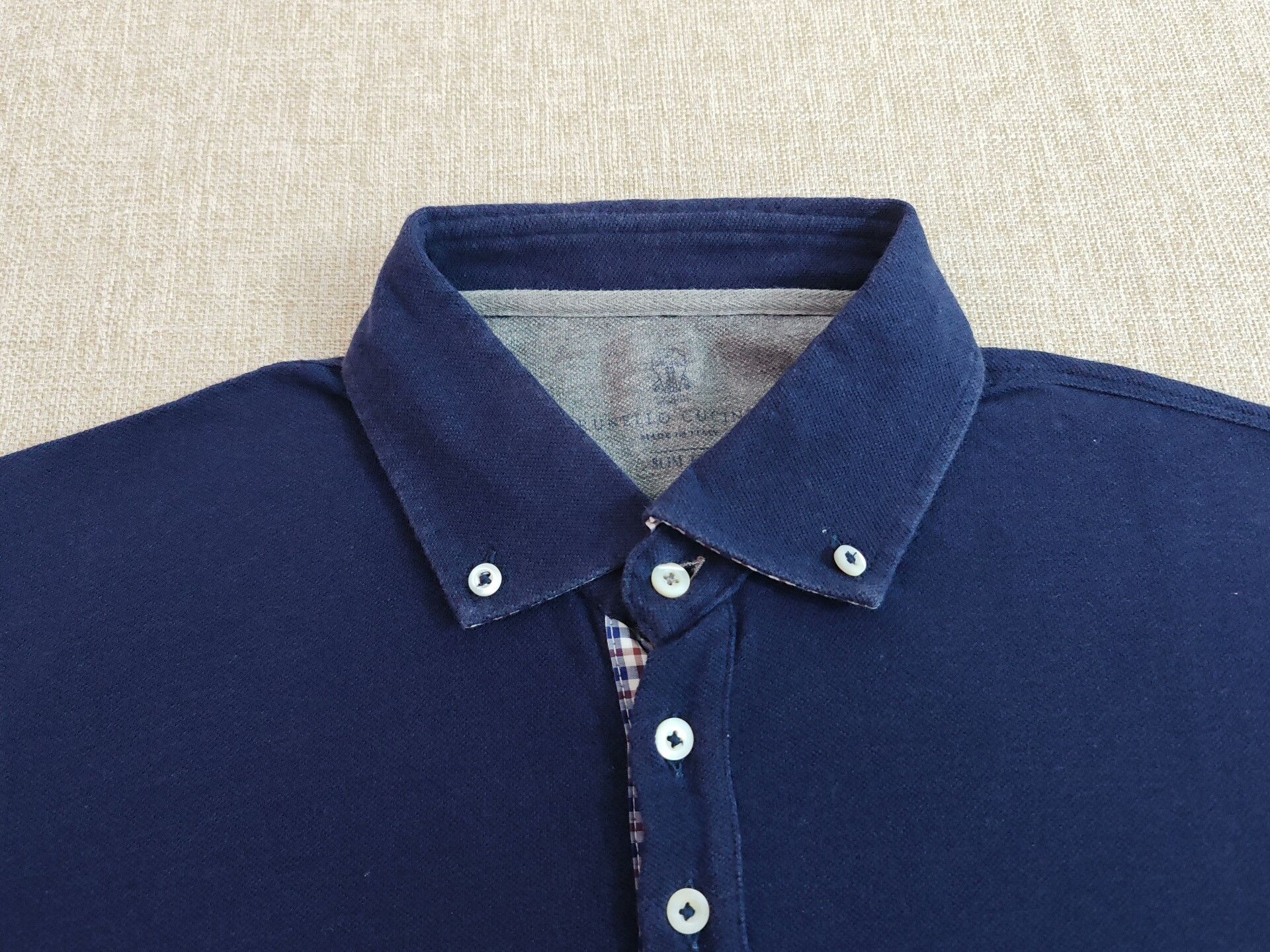 Brunello Cucinelli Brunello Cucinelli Men's Short-Sleeve Polo Size US S / EU 44-46 / 1 - 3 Thumbnail
