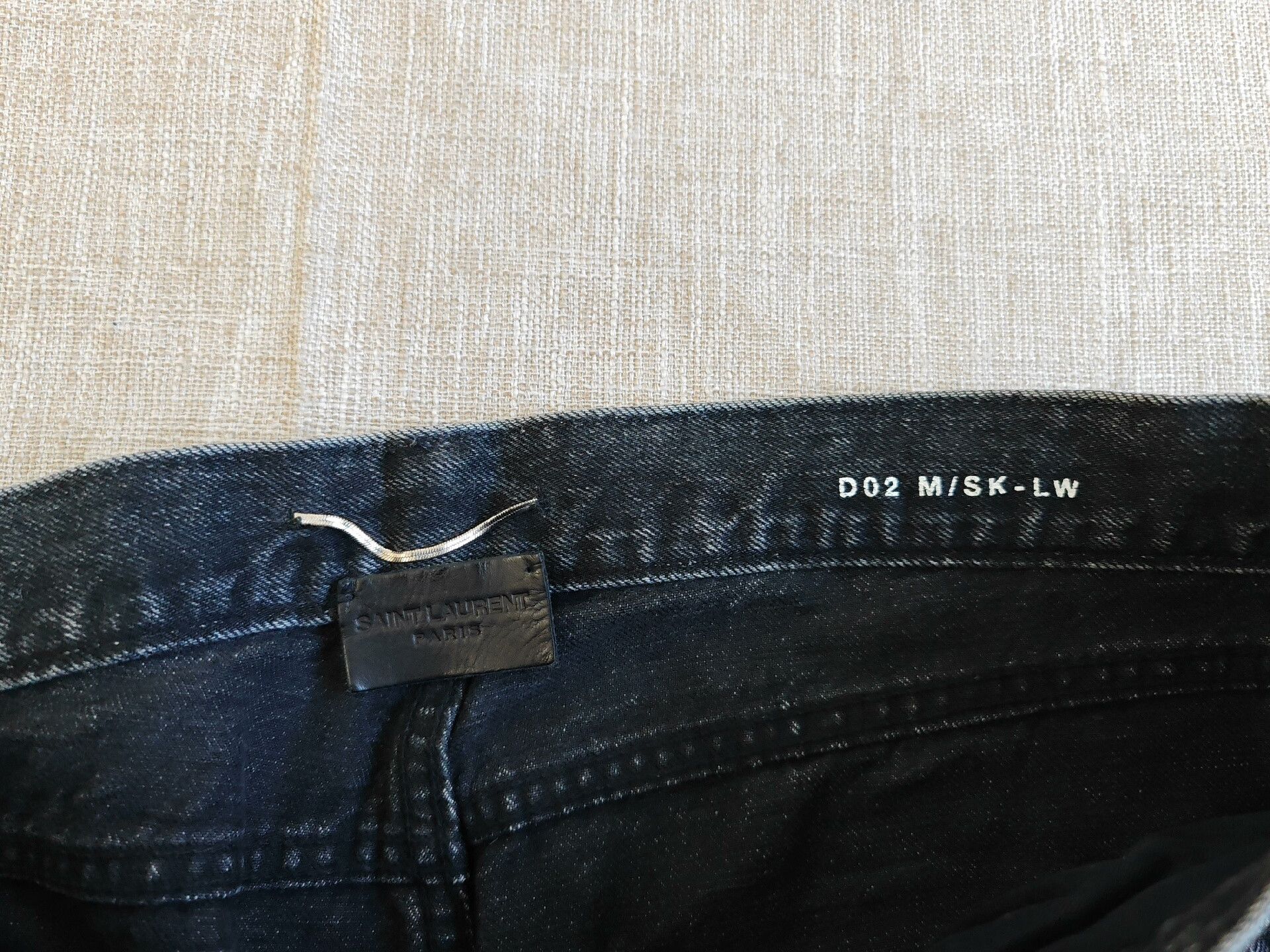 Yves Saint Laurent Saint Laurent Men's Jeans Size US 31 - 3 Thumbnail