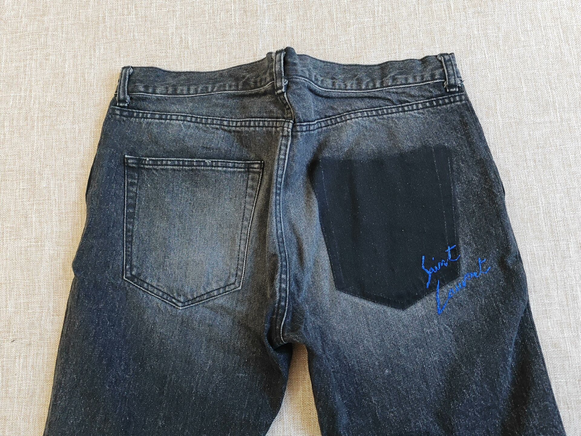 Yves Saint Laurent Saint Laurent Men's Jeans Size US 31 - 6 Thumbnail
