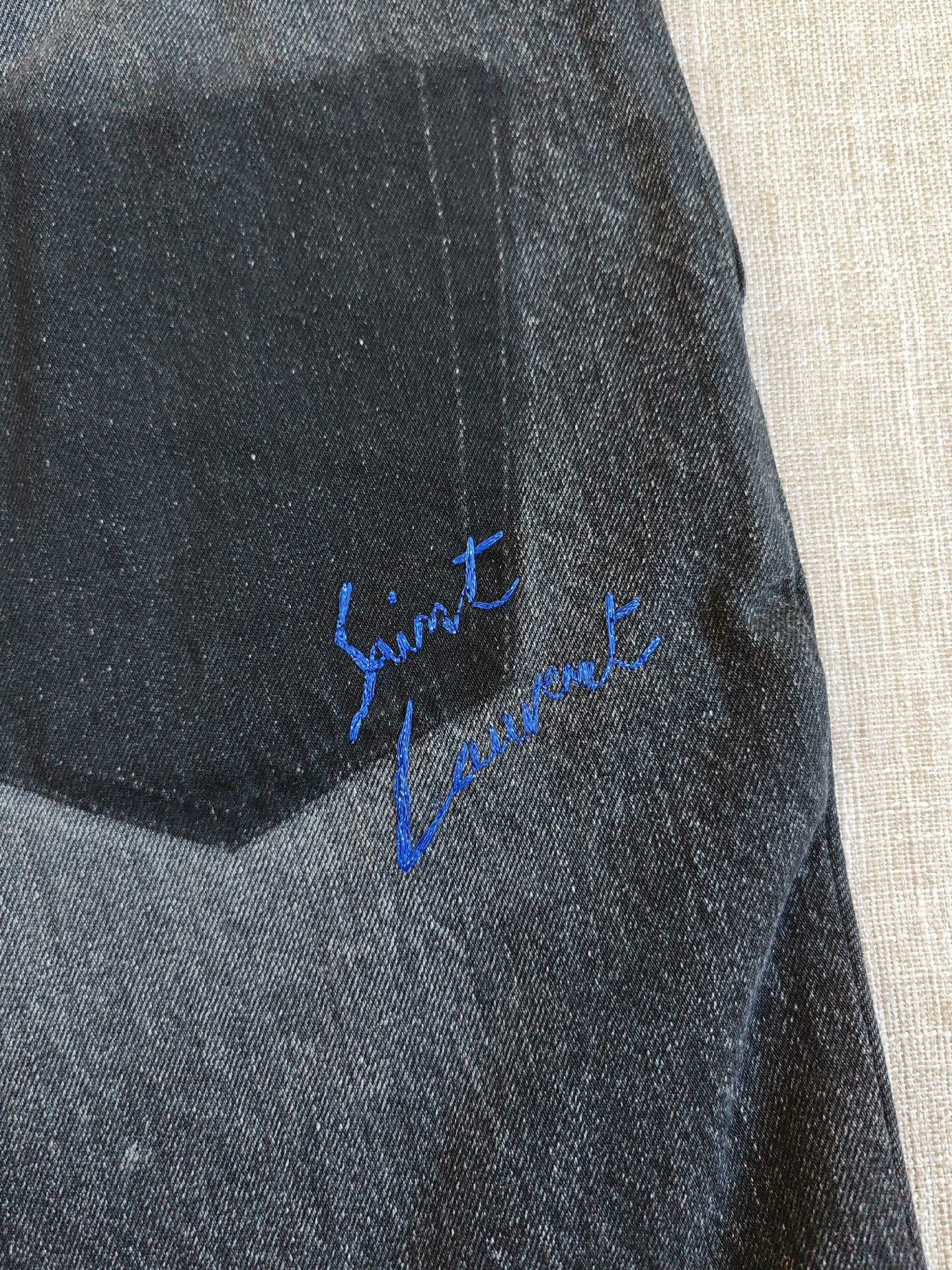Yves Saint Laurent Saint Laurent Men's Jeans Size US 31 - 4 Thumbnail
