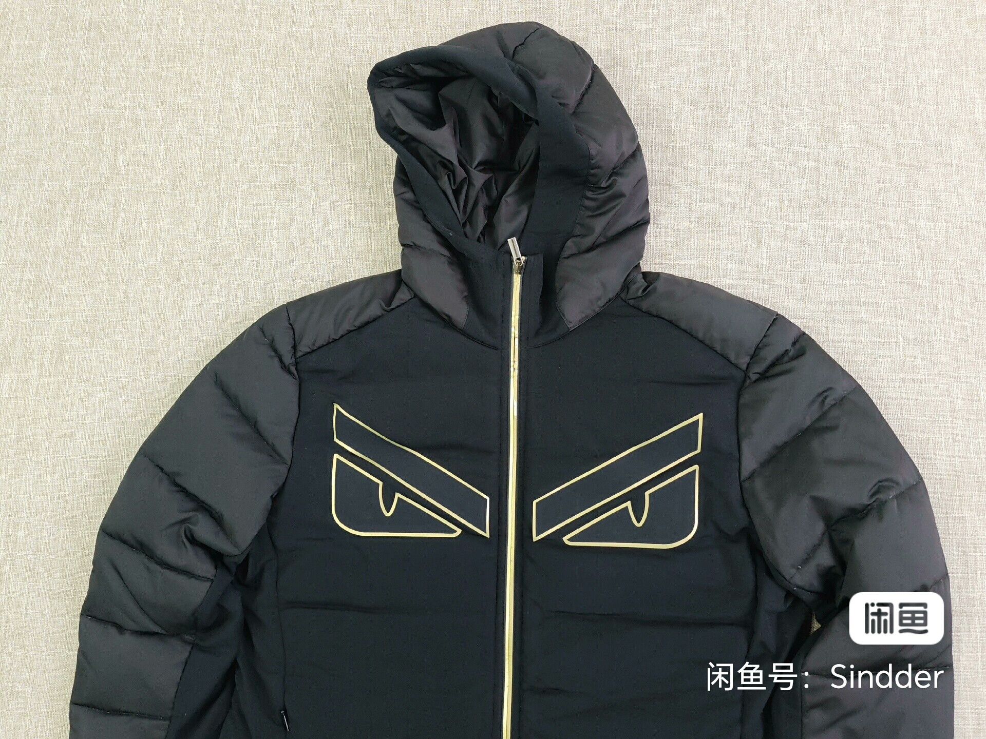 Fendi Fendi Men's Little Monster Down Jacket Size US L / EU 52-54 / 3 - 3 Thumbnail