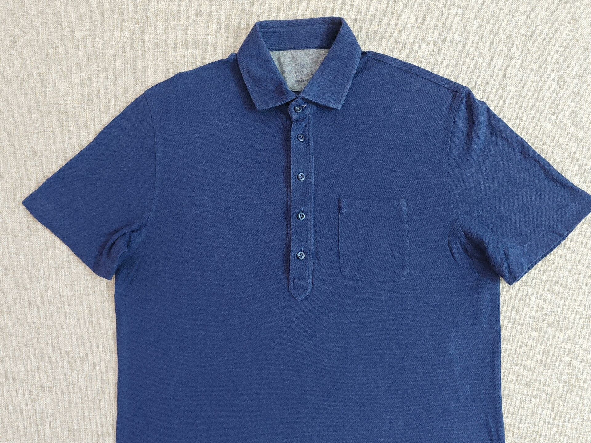 Brunello Cucinelli Brunello Cucinelli Men's Short-Sleeve Polo Size US S / EU 44-46 / 1 - 3 Thumbnail