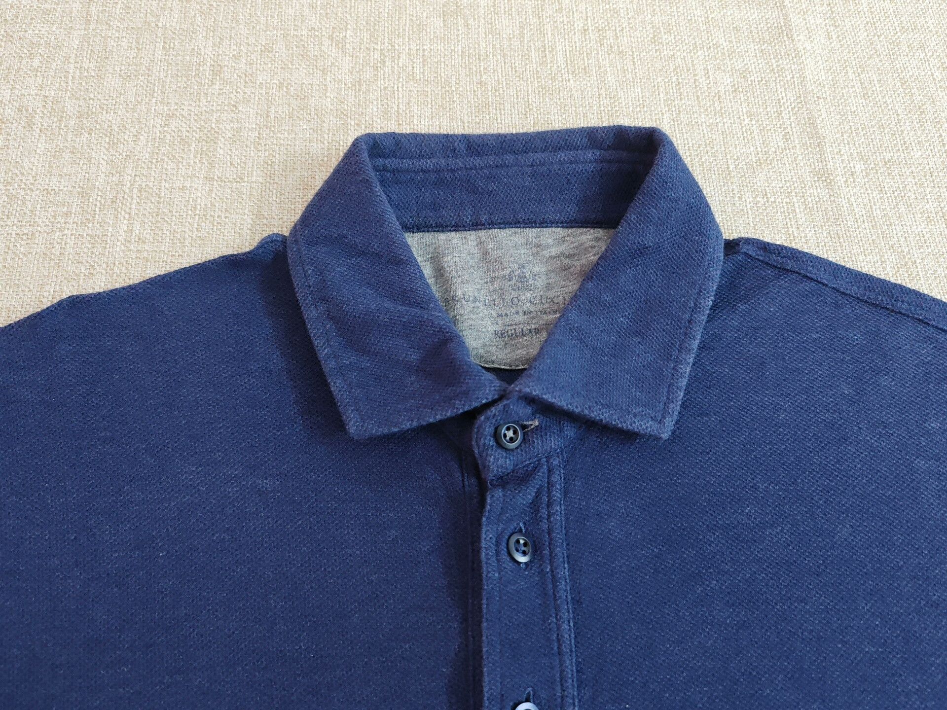 Brunello Cucinelli Brunello Cucinelli Men's Short-Sleeve Polo Size US S / EU 44-46 / 1 - 2 Thumbnail