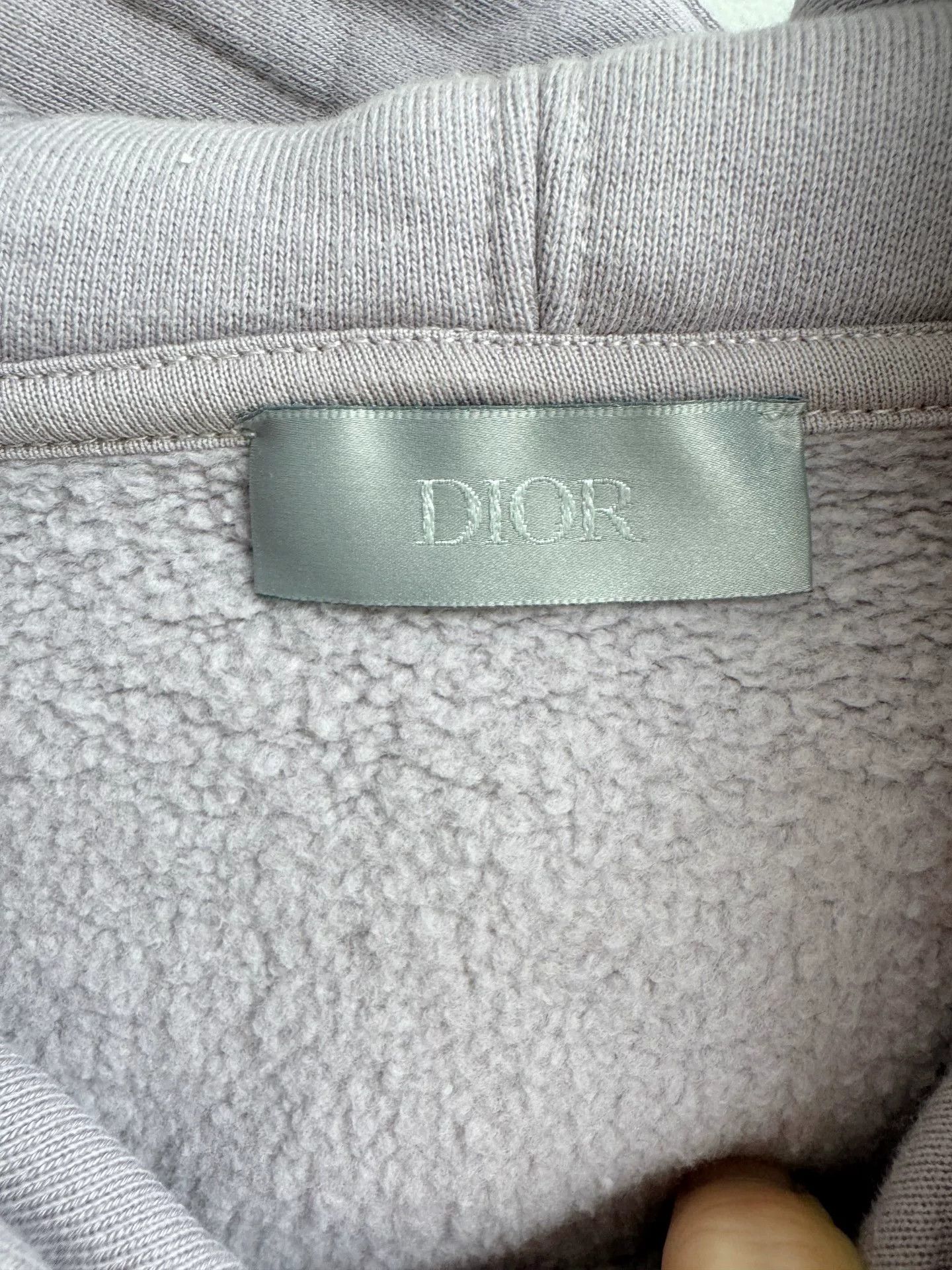 Dior Dior CD Embroidered Hoodie Size S / US 4 / IT 40 - 4 Thumbnail