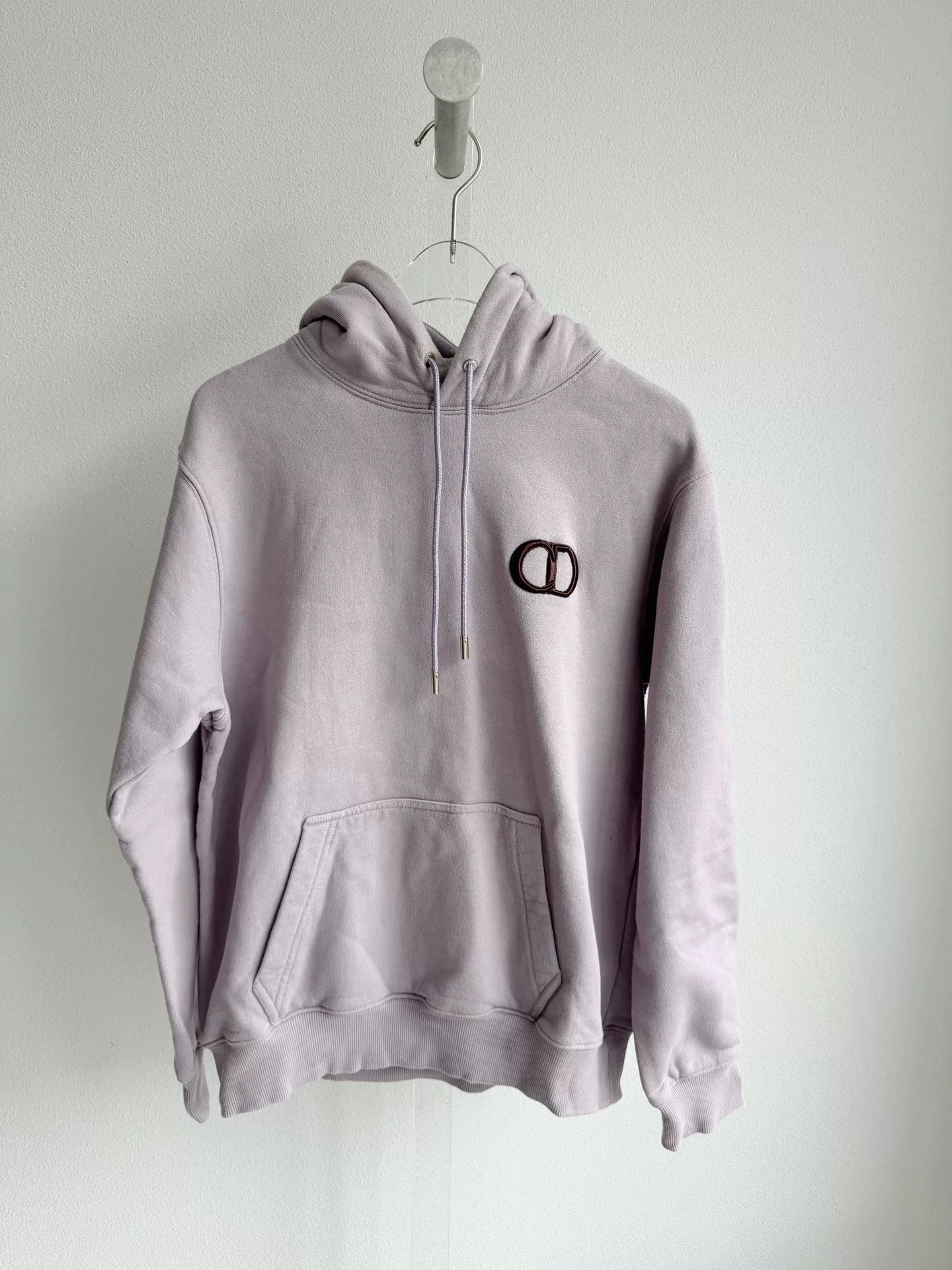 Dior Dior CD Embroidered Hoodie Size S / US 4 / IT 40 - 2 Thumbnail