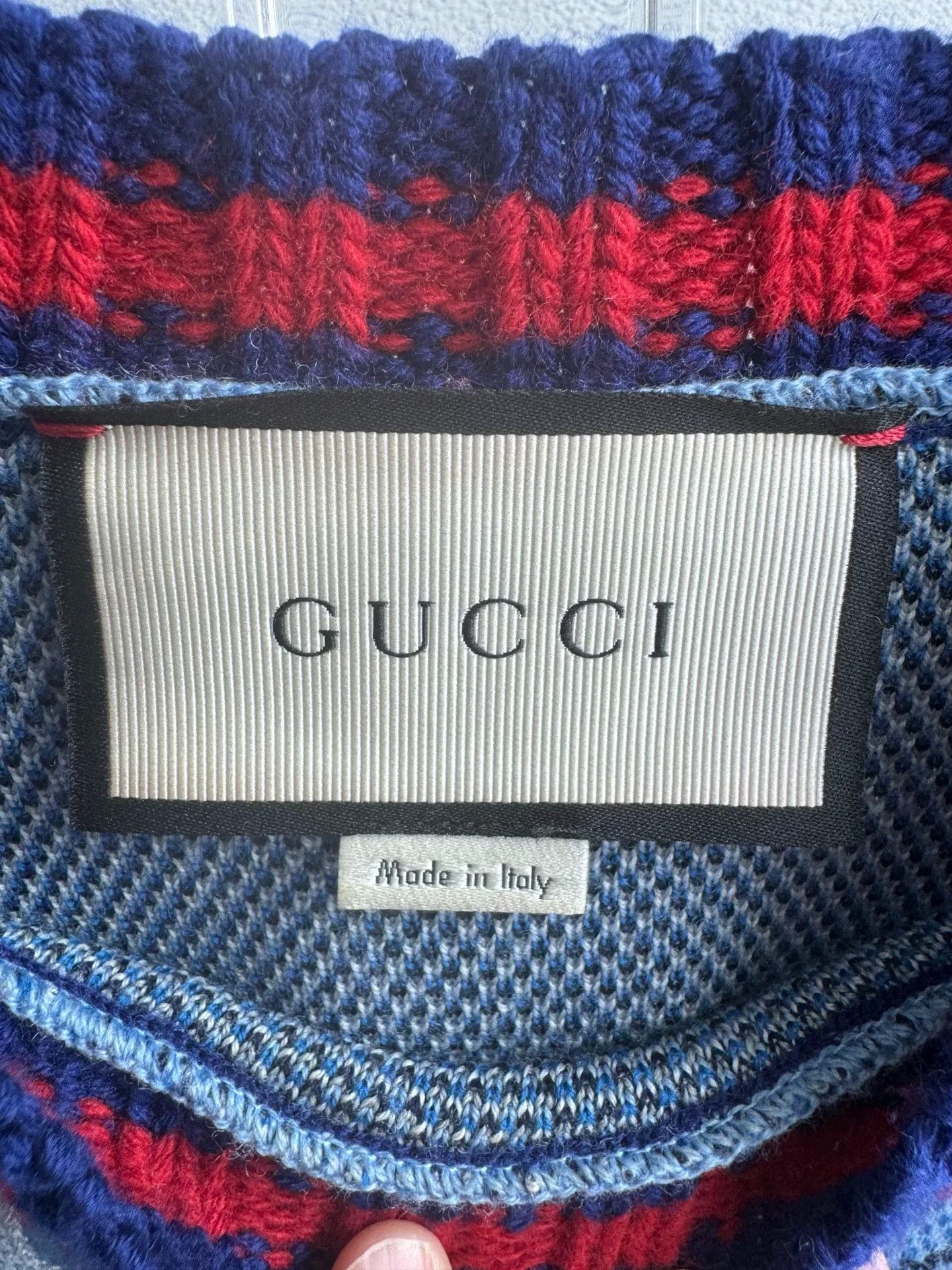 Gucci Gucci Landscape Castle Cloud Knit Sweater Size XXS / US 00 / IT 34 - 6 Thumbnail