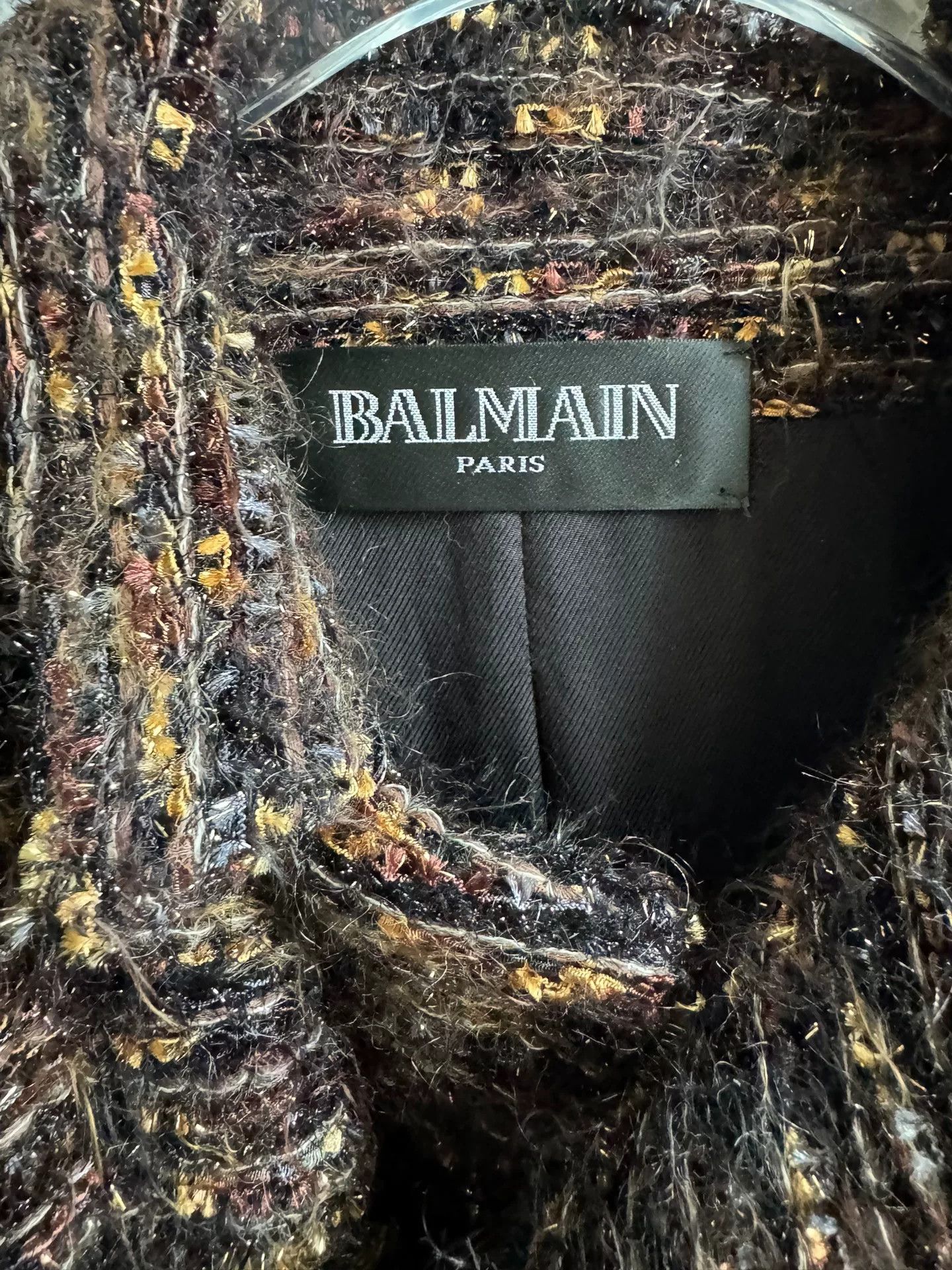 Balmain Balmain Tweed Jacket Size 34 Size XXS / US 00 / IT 34 - 4 Thumbnail