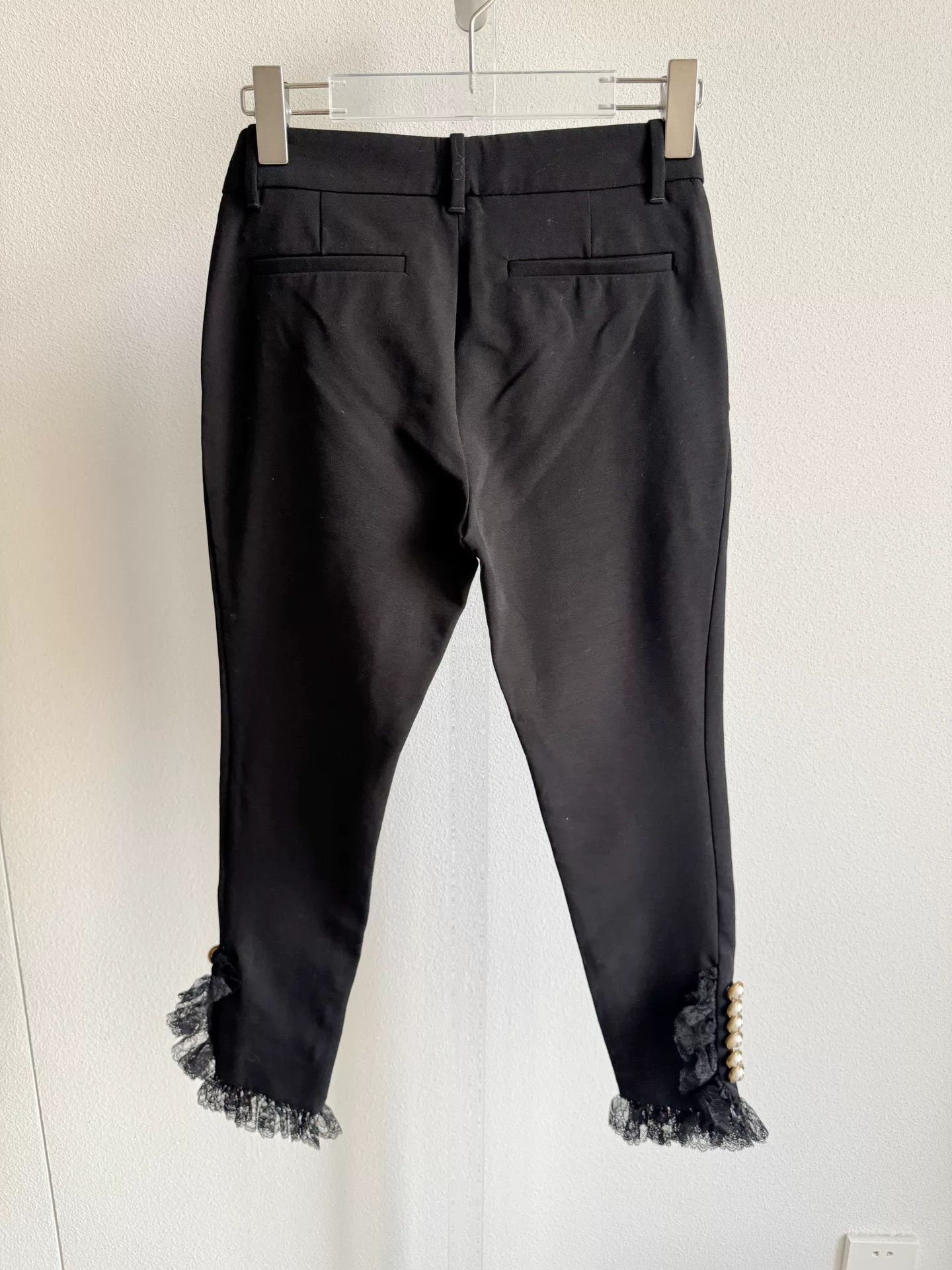 Gucci Gucci Black Pearl Detail Trousers Size 36" / US 14 / IT 50 - 3 Thumbnail