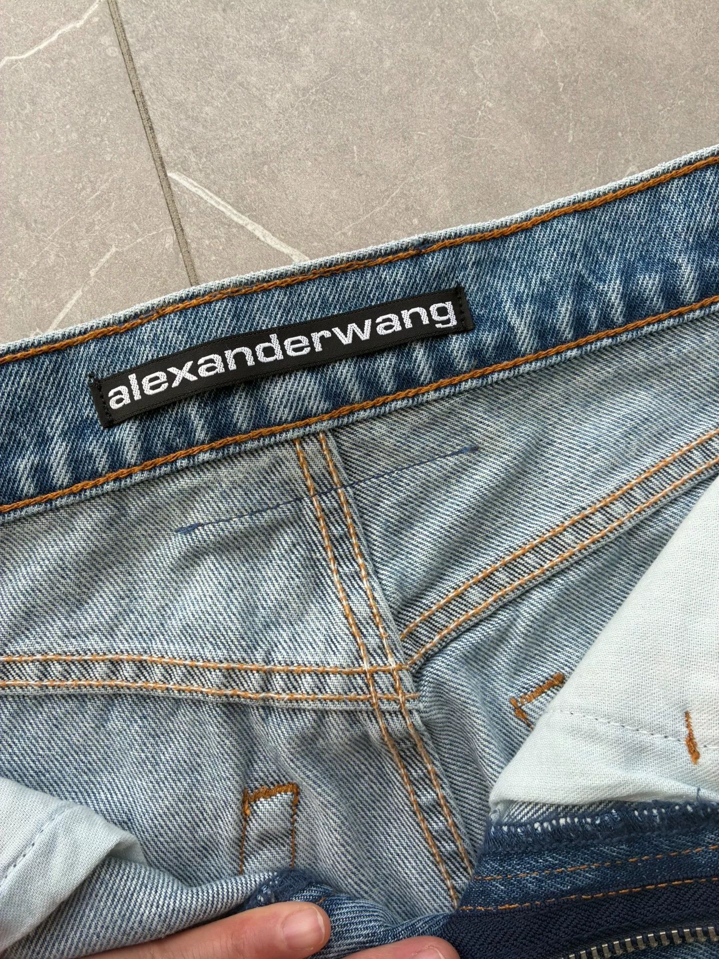 Alexander Wang Alexander Wang Light Blue Jeans Size 25" / US 0 / IT 36 - 4 Thumbnail