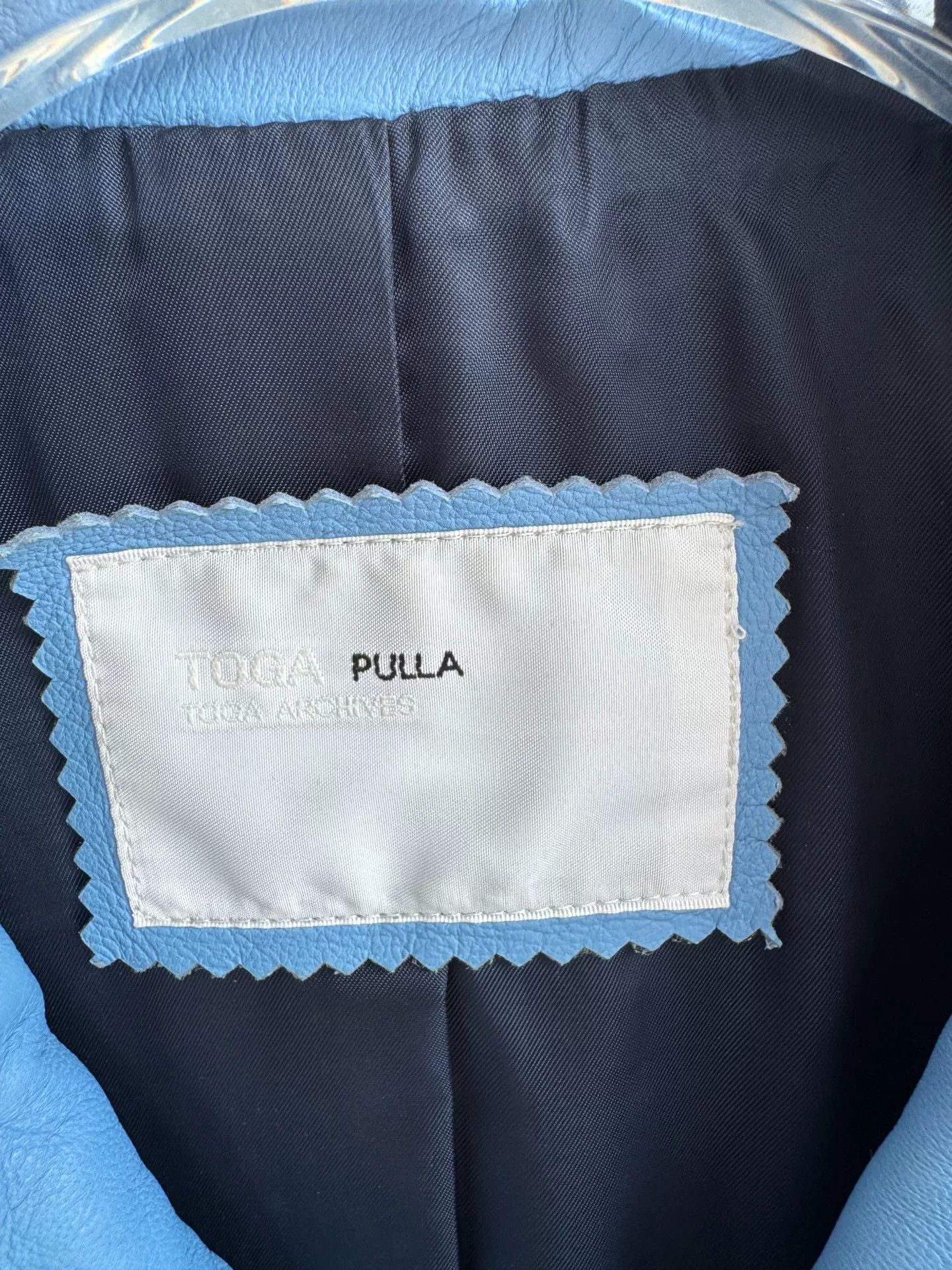 Toga Pulla Toga Pulla Lambskin Biker Jacket Size XS / US 0-2 / IT 36-38 - 3 Thumbnail