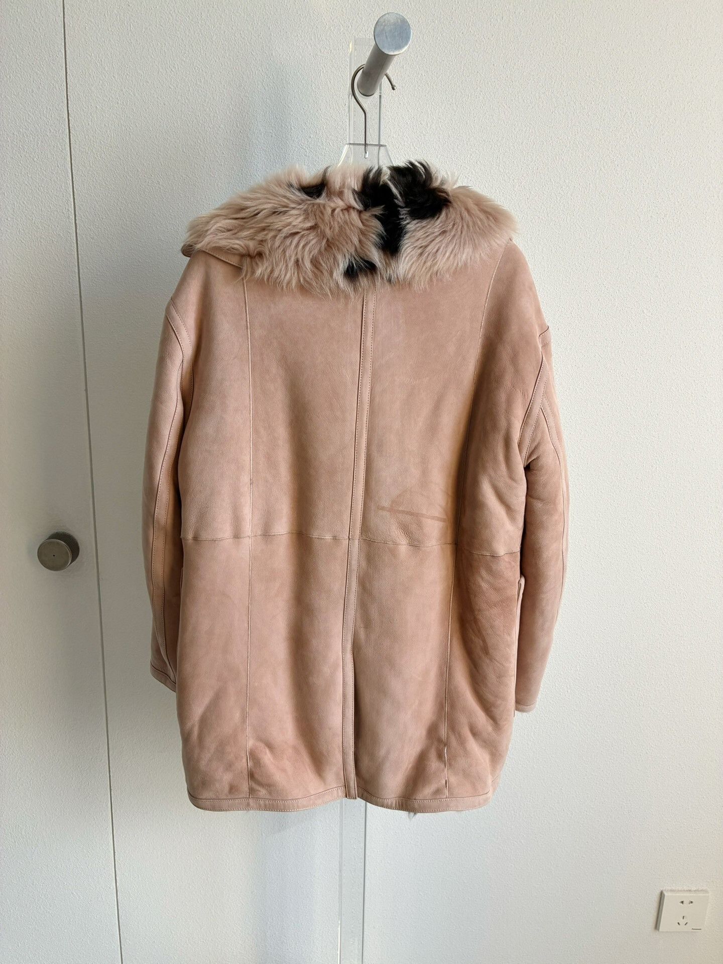 Dior Dior Shearling Double-Sided Coat Size XXS / US 00 / IT 34 - 2 Thumbnail