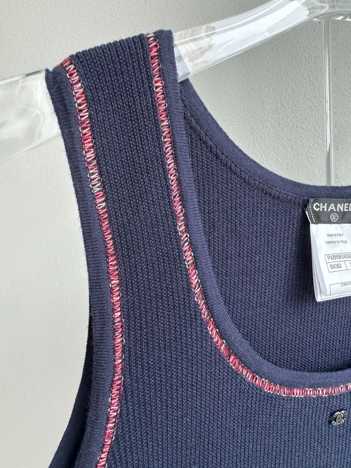 Chanel Chanel Classic Logo Knit Vest Size XS / US 0-2 / IT 36-38 - 5 Thumbnail