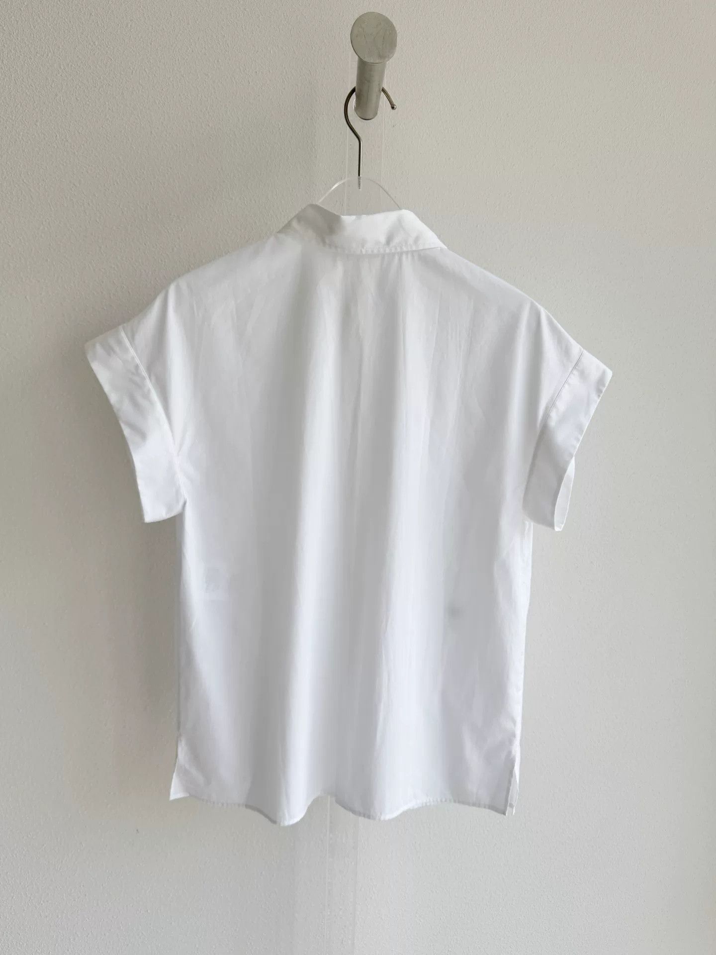 Dior Dior White Short-Sleeve Bee Embroidery Shirt Size XXS / US 00 / IT 34 - 3 Thumbnail
