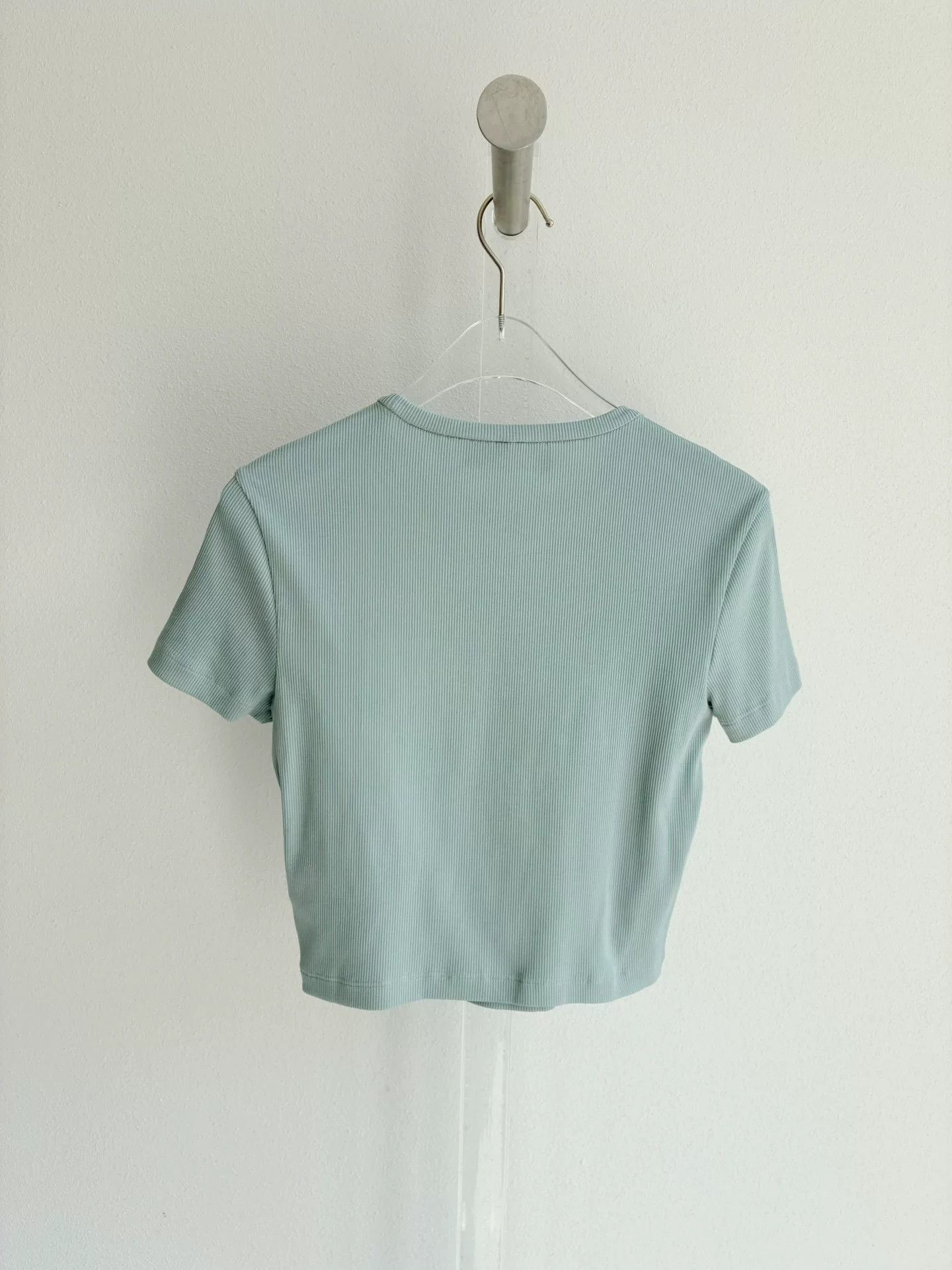 Fendi Fendi Mint Green Short-Sleeve Tee S Size S / US 4 / IT 40 - 3 Thumbnail