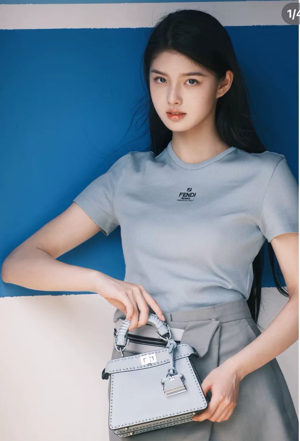 Fendi Fendi Mint Green Short-Sleeve Tee S Size S / US 4 / IT 40 - 8 Thumbnail