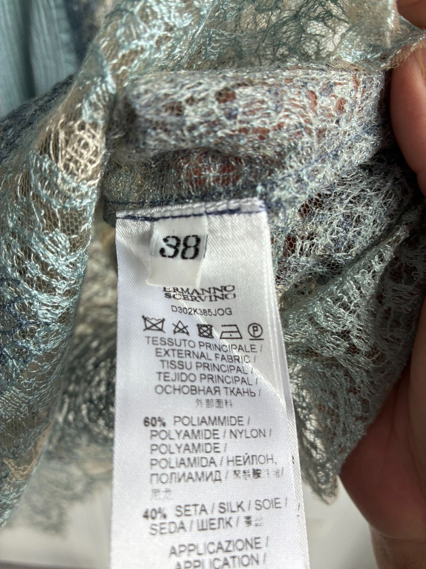 Ermanno Scervino Ermanno Scervino Blue Sleeveless Vest Size S / US 4 / IT 40 - 4 Thumbnail
