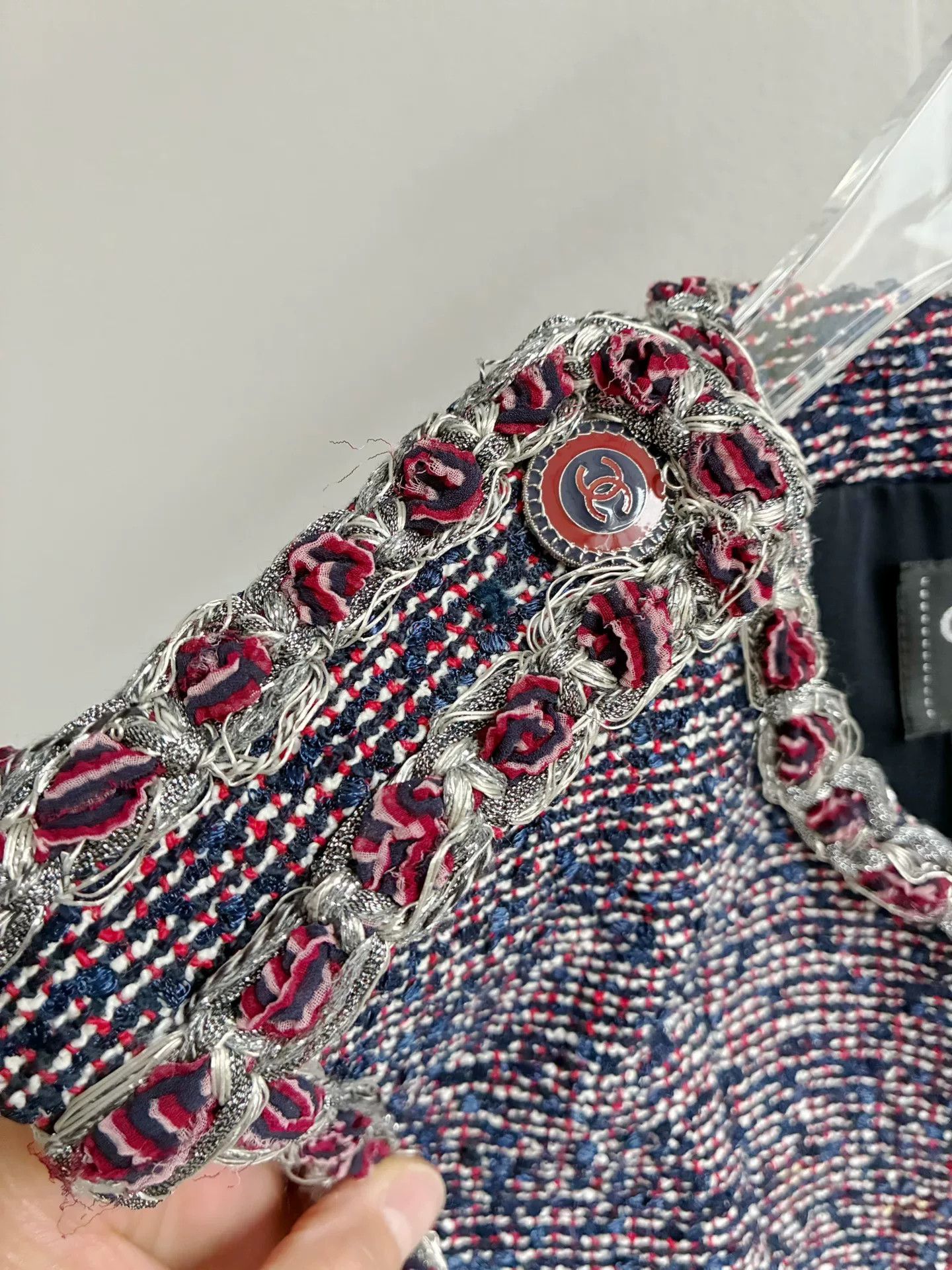 Chanel Chanel 16P Purple Tweed Vest Size XXS / US 00 / IT 34 - 4 Thumbnail