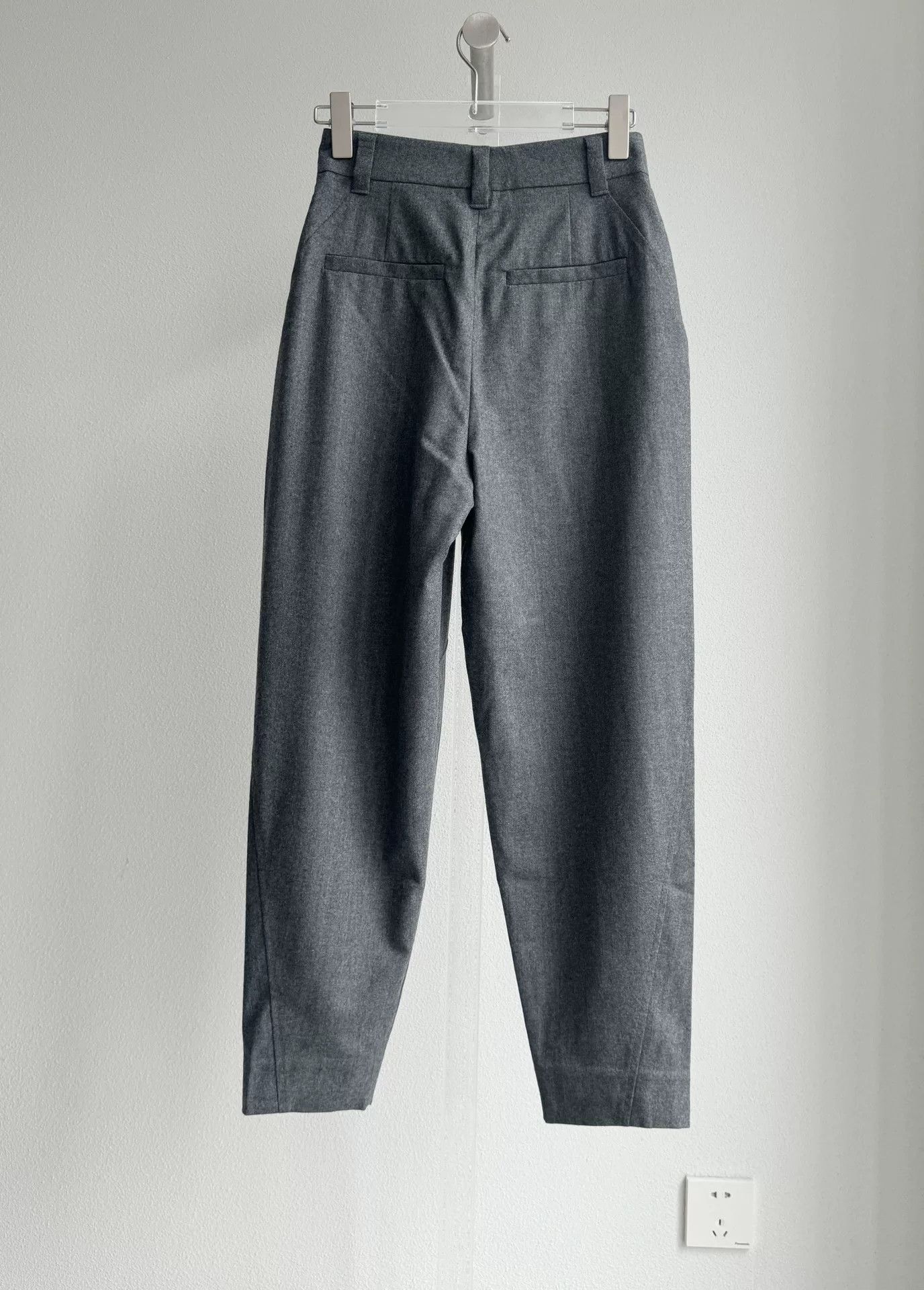 Brunello Cucinelli Brunello Cucinelli Women's Wool Trousers Size 38" / US 16 / IT 52 - 2 Thumbnail