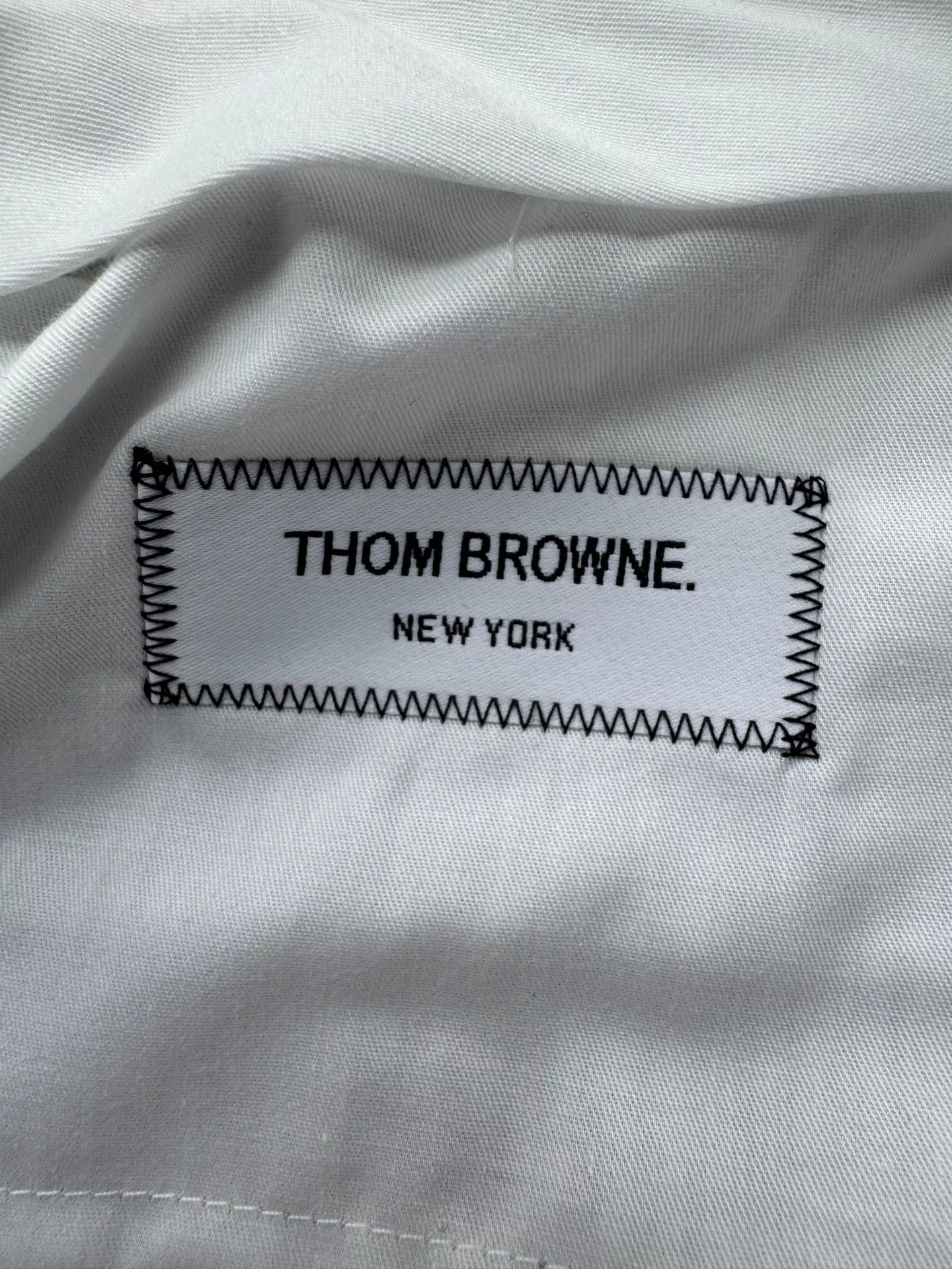 Thom Browne Thom Browne High-Waist Striped Shorts Size 36" / US 14 / IT 50 - 4 Thumbnail
