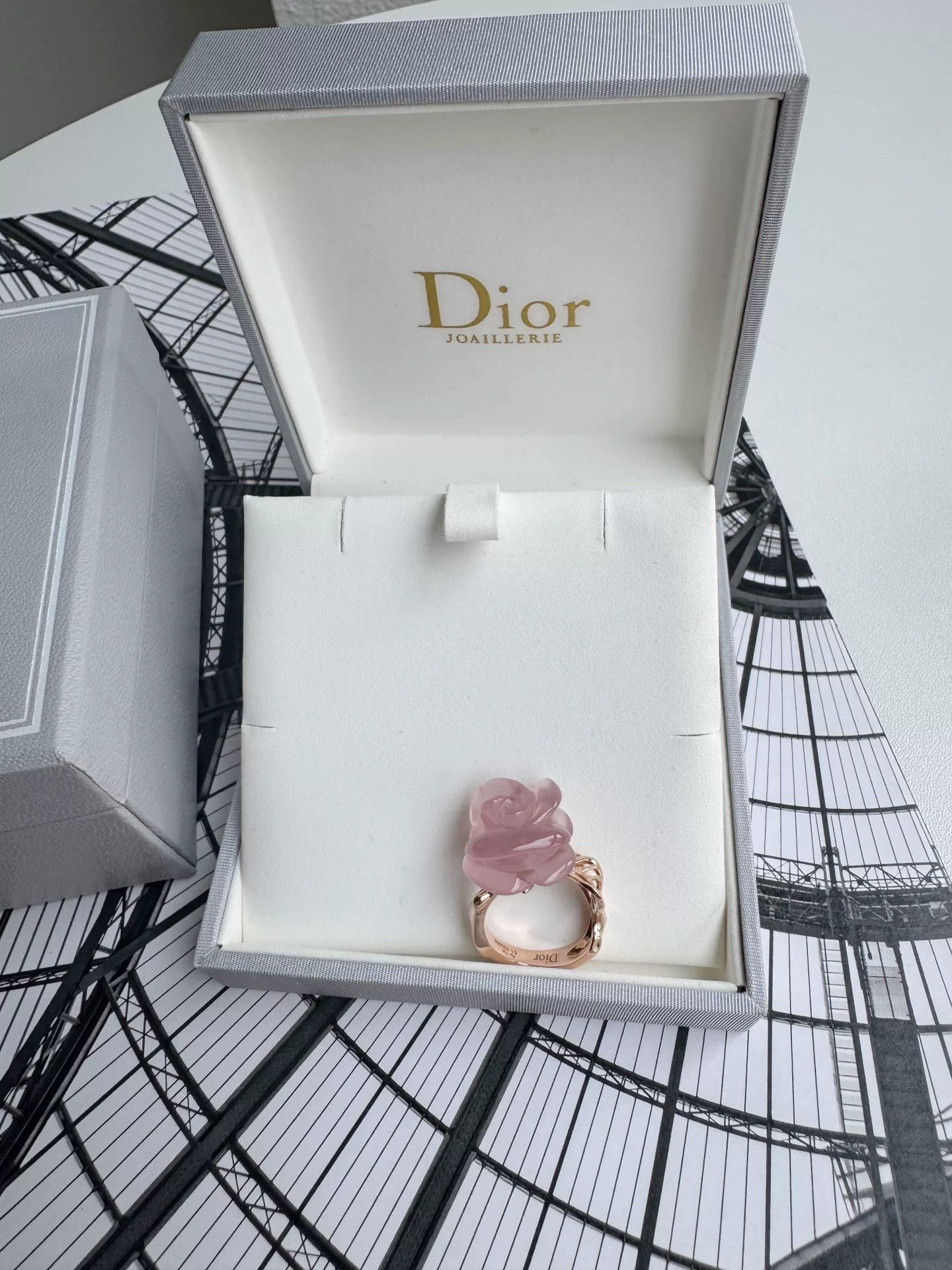Dior Dior Rose Dior Pre Catelan Ring Size ONE SIZE - 5 Thumbnail