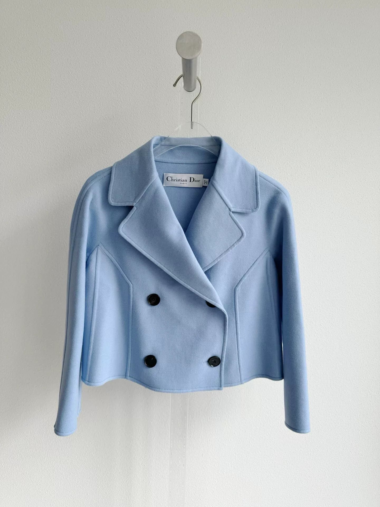 Dior Dior Short Wool Coat Size XS / US 0-2 / IT 36-38 - 2 Thumbnail