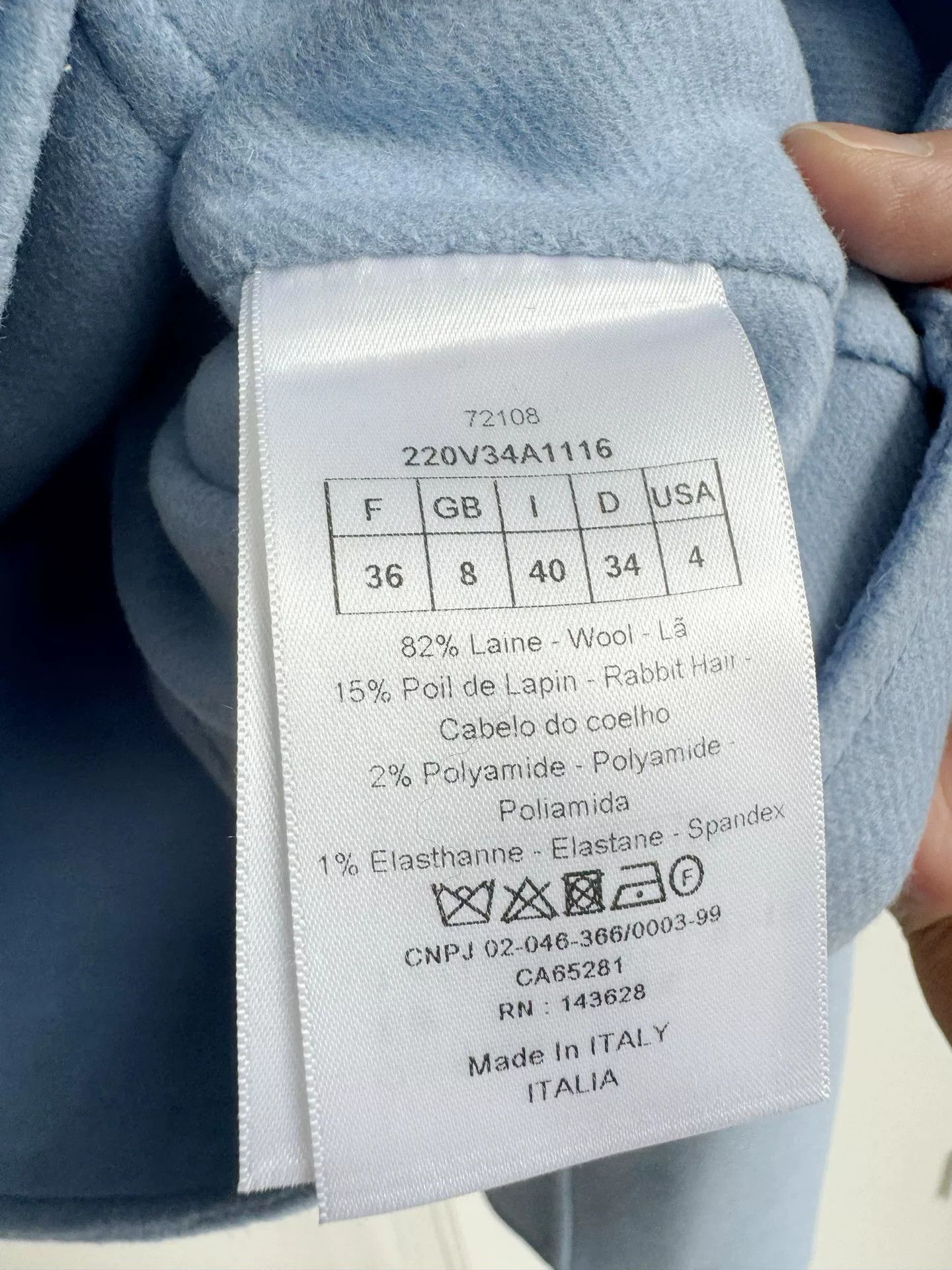 Dior Dior Short Wool Coat Size XS / US 0-2 / IT 36-38 - 6 Thumbnail