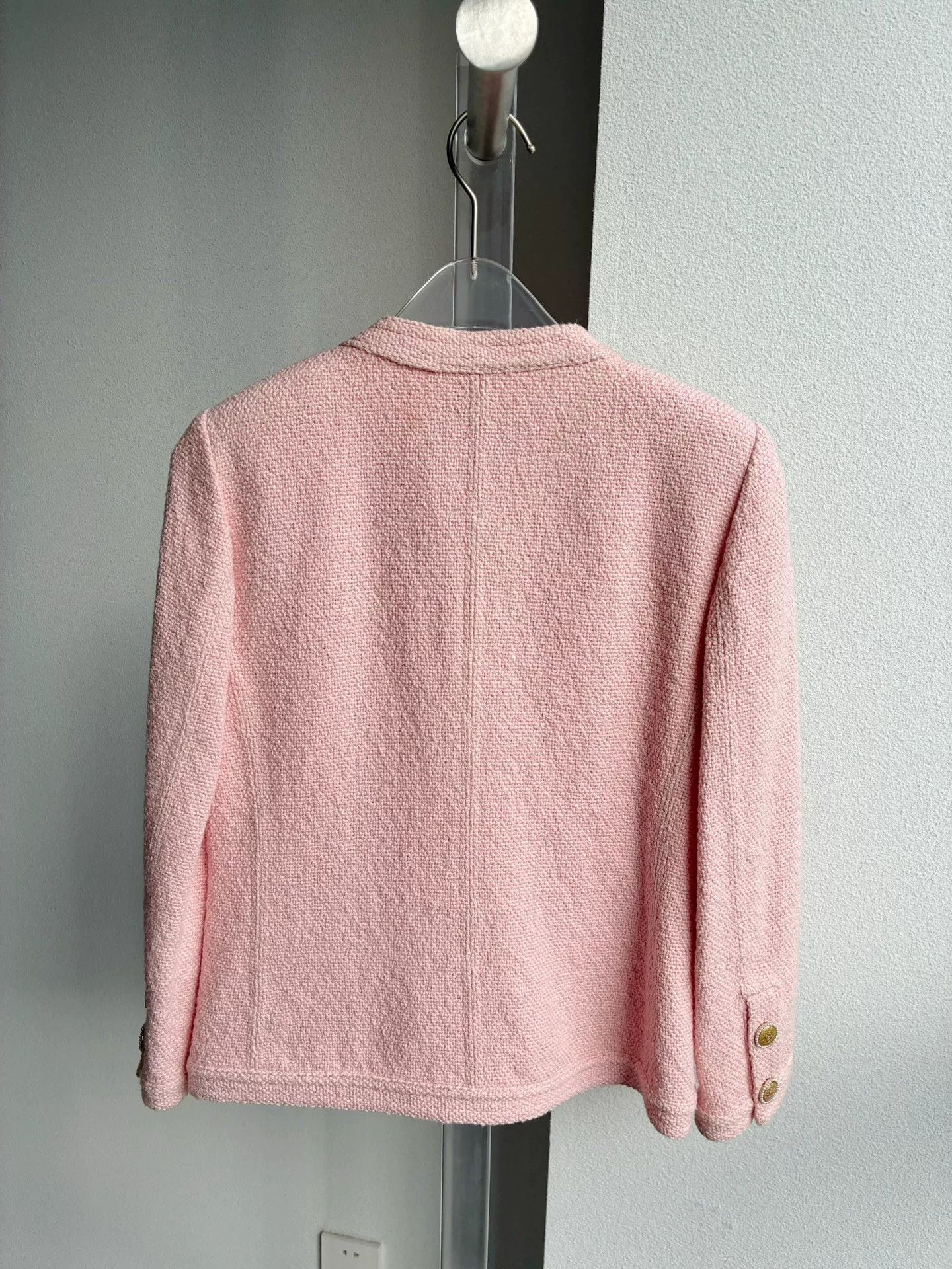 Chanel Chanel Seoul Collection Pink Woven Jacket Size XXS / US 00 / IT 34 - 3 Thumbnail