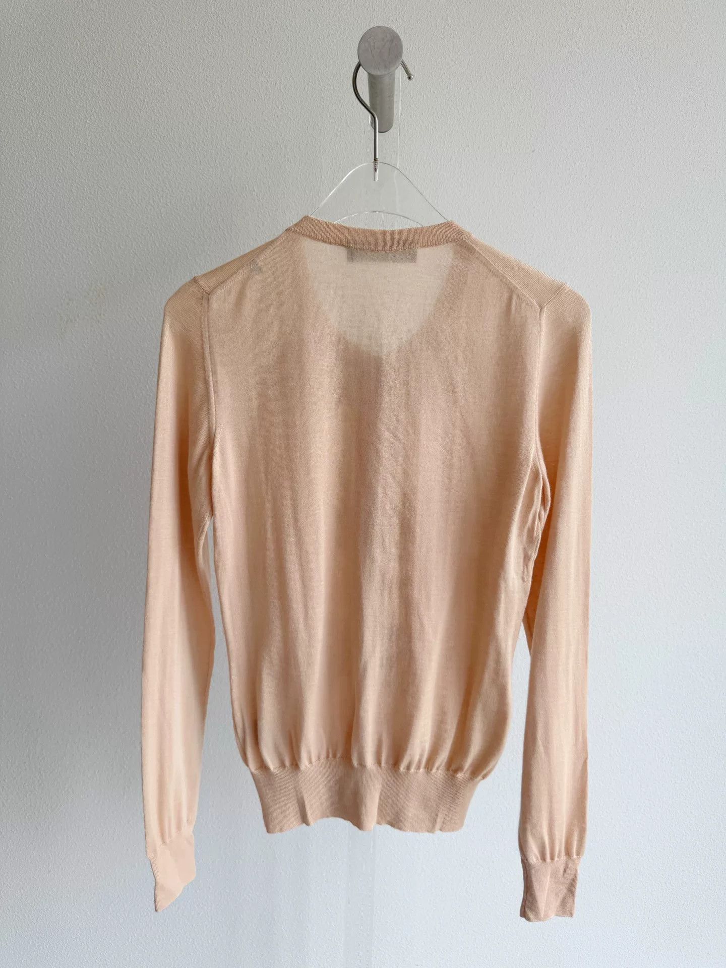 Dolce & Gabbana Pink Lace Cardigan