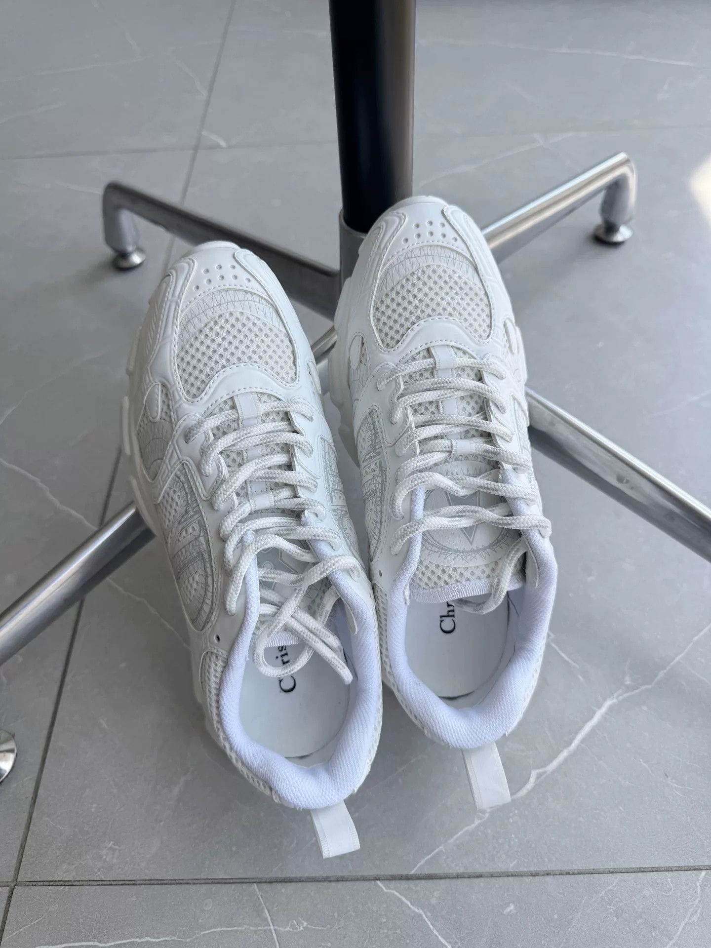 Dior Dior Chrono Leather Sneakers Size US 5.5 / IT 35.5 - 2 Thumbnail