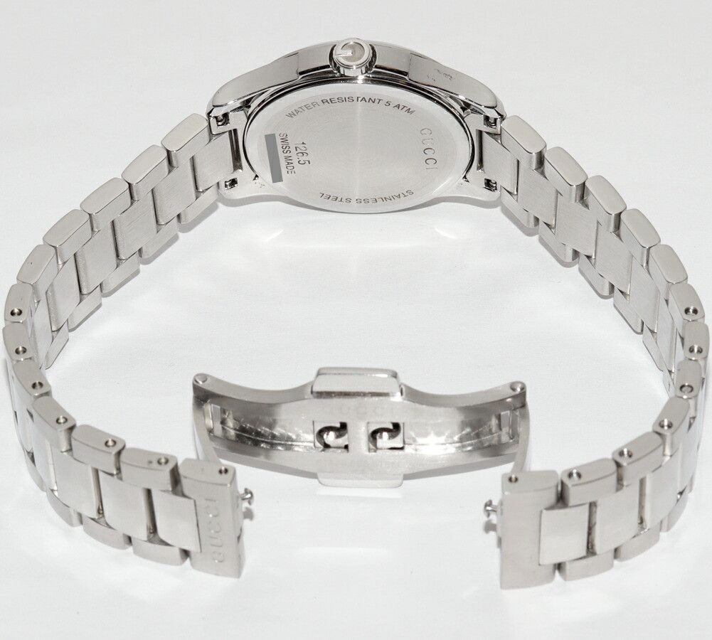 Gucci Gucci Gucci G-Timeless Stainless Steel Watch Metal Quartz YA126500 126.5 DUTY FREE for USA Size ONE SIZE - 2 Thumbnail