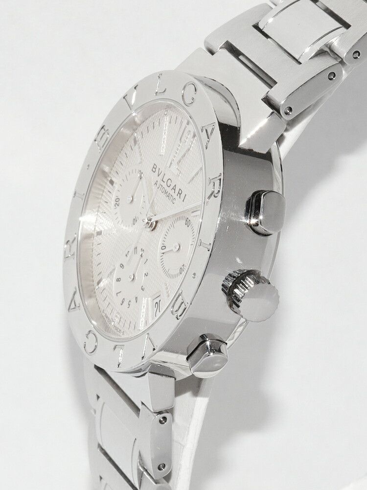 Bvlgari Bvlgari Bvlgari Bulgari Bulgari Stainless Steel Watch Metal Automatic BB38SSCH DUTY FREE for USA Size ONE SIZE - 4 Thumbnail