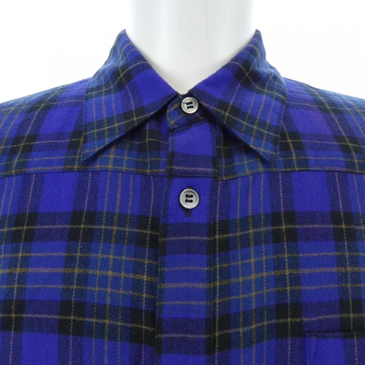 Undercover Undercover Undercoverism Shirt Textile Dress Shirt UI2B4402 DUTY FREE for USA Size ONE SIZE - 5 Thumbnail
