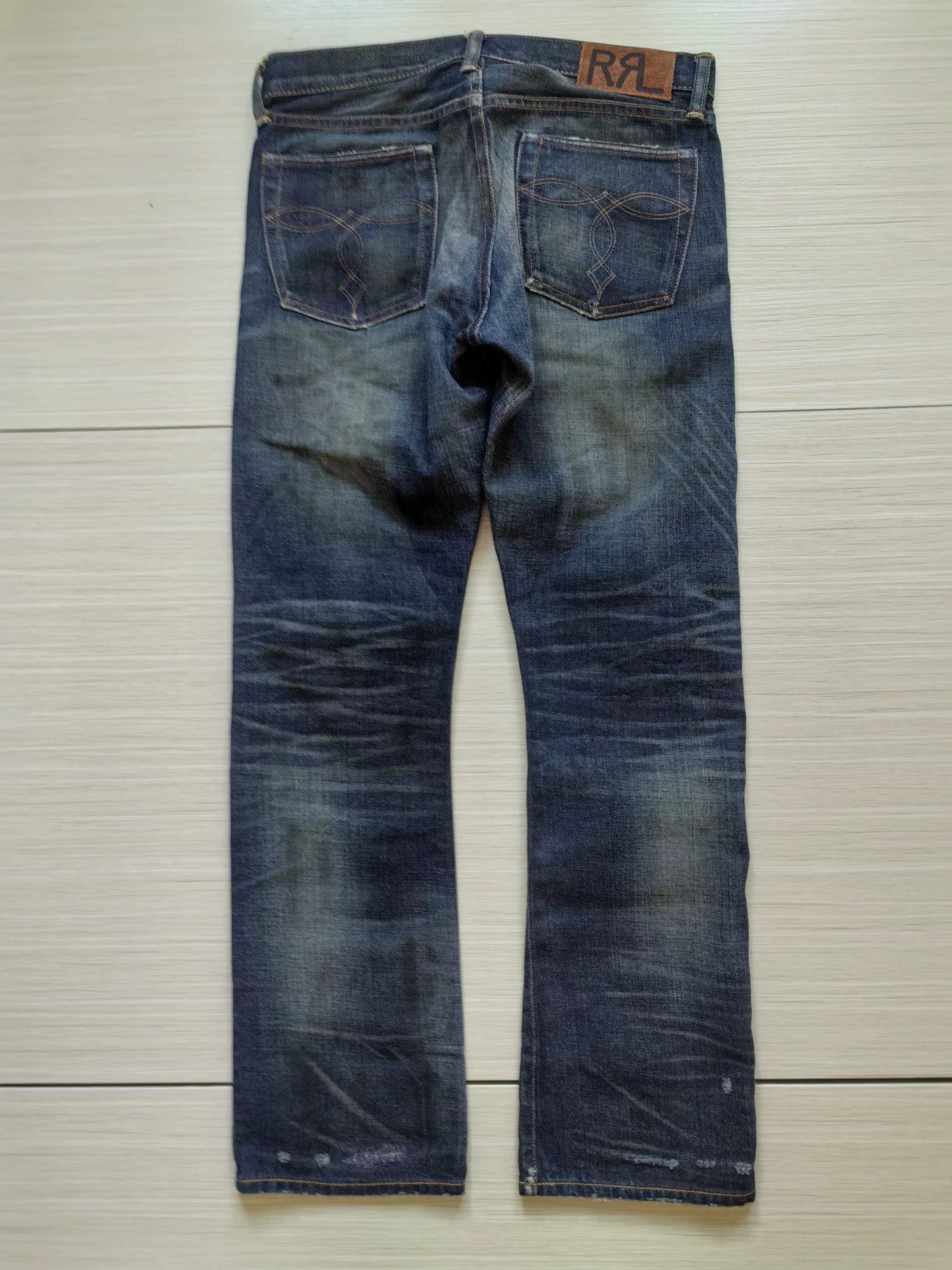RRL Ralph Lauren Early RRL Slim Bootcut Jeans Size US 30 / EU 46 - 2 Thumbnail