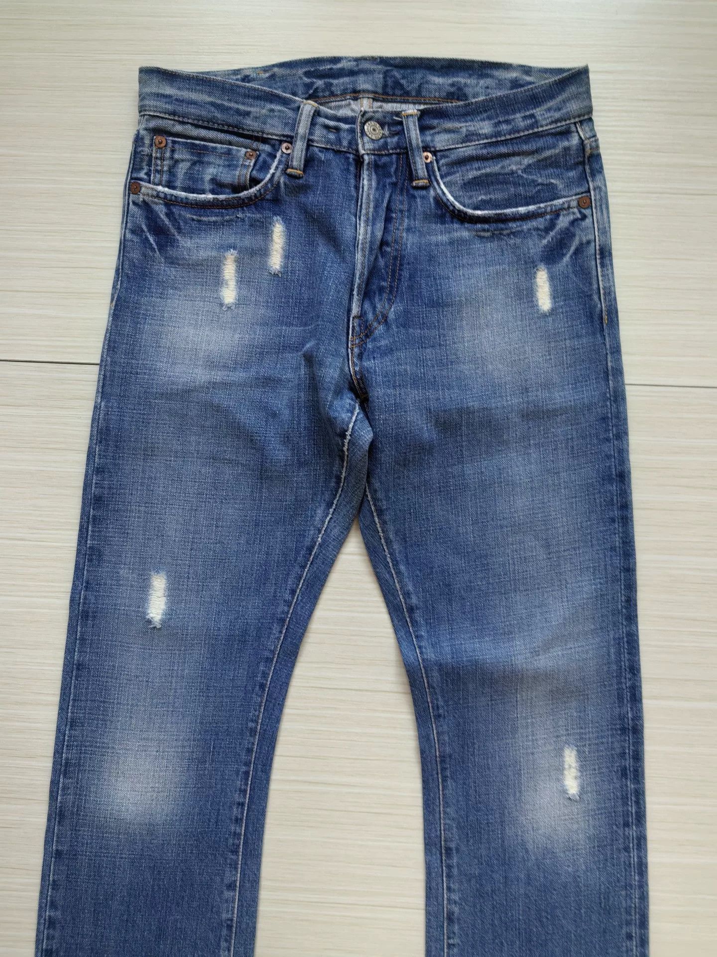 RRL Ralph Lauren RRL Slim Bootcut Cowboy Jeans Size US 29 - 4 Thumbnail