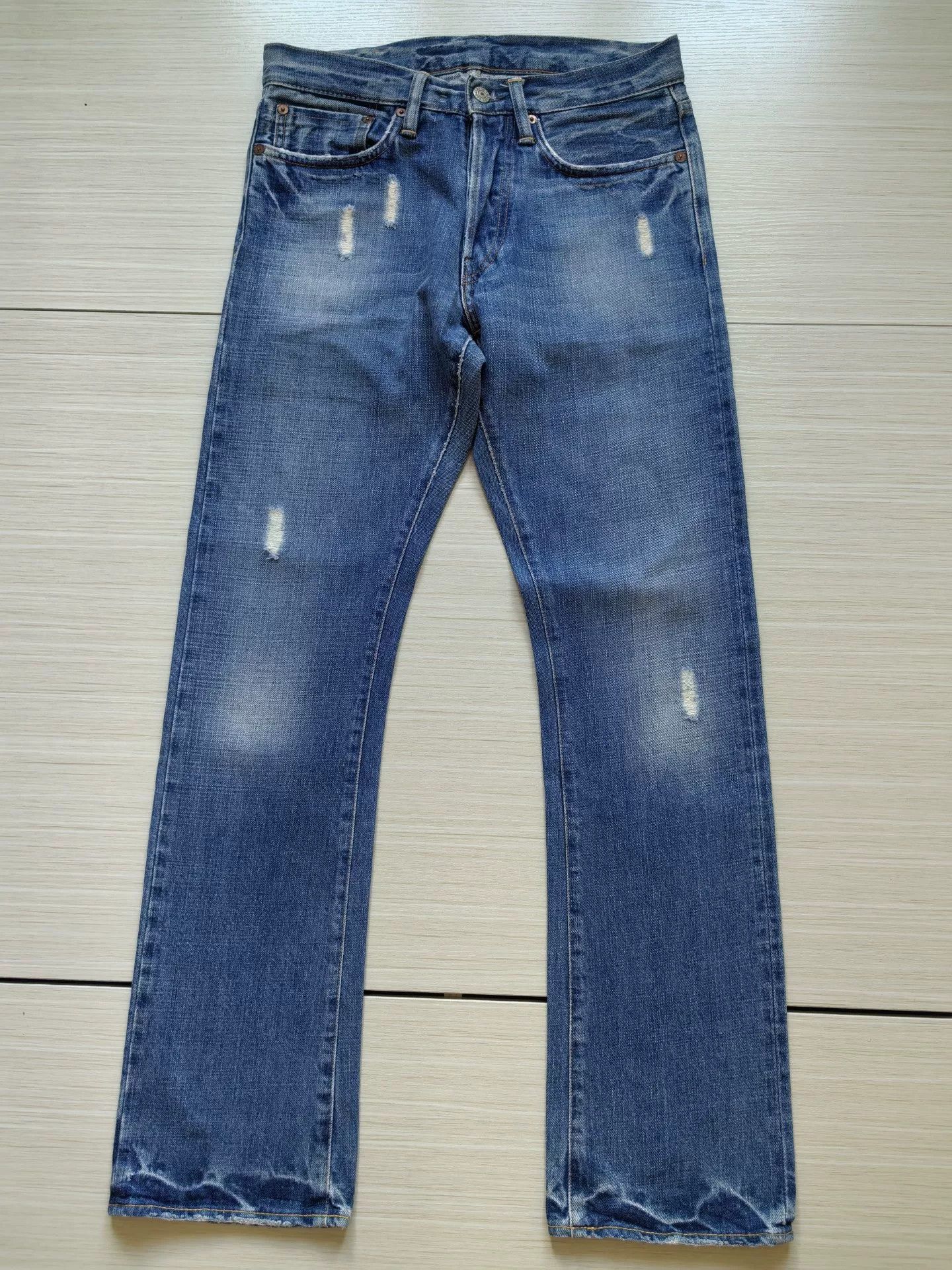 RRL Ralph Lauren RRL Slim Bootcut Cowboy Jeans Size US 29 - 2 Thumbnail