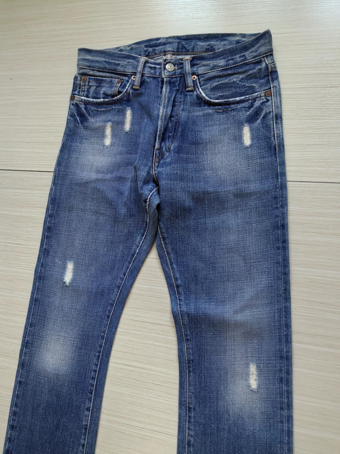 RRL Ralph Lauren RRL Slim Bootcut Cowboy Jeans Size US 29 - 6 Thumbnail