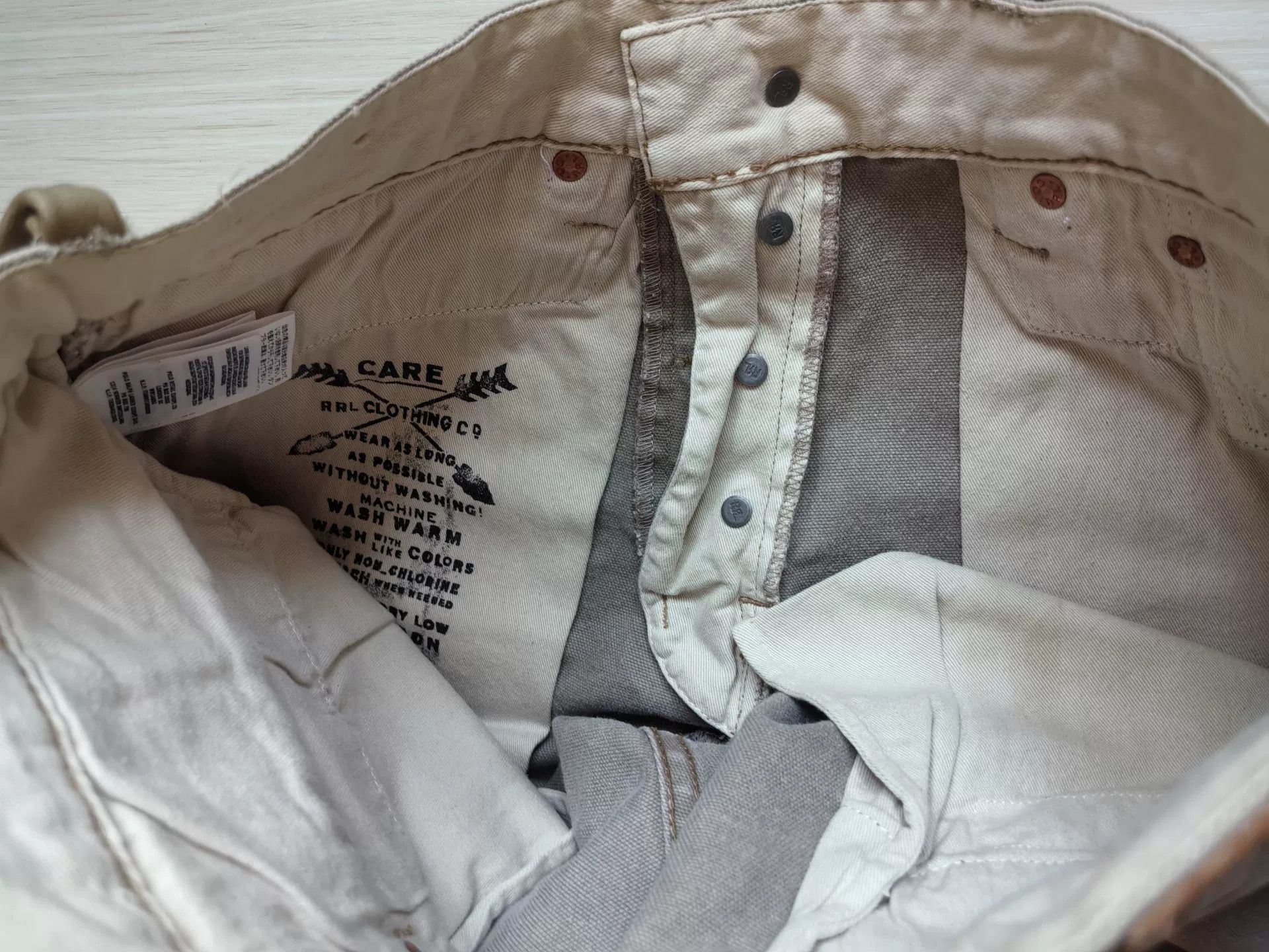 RRL Ralph Lauren RRL Vintage Western Cowboy Pants Size US 29 - 9 Thumbnail