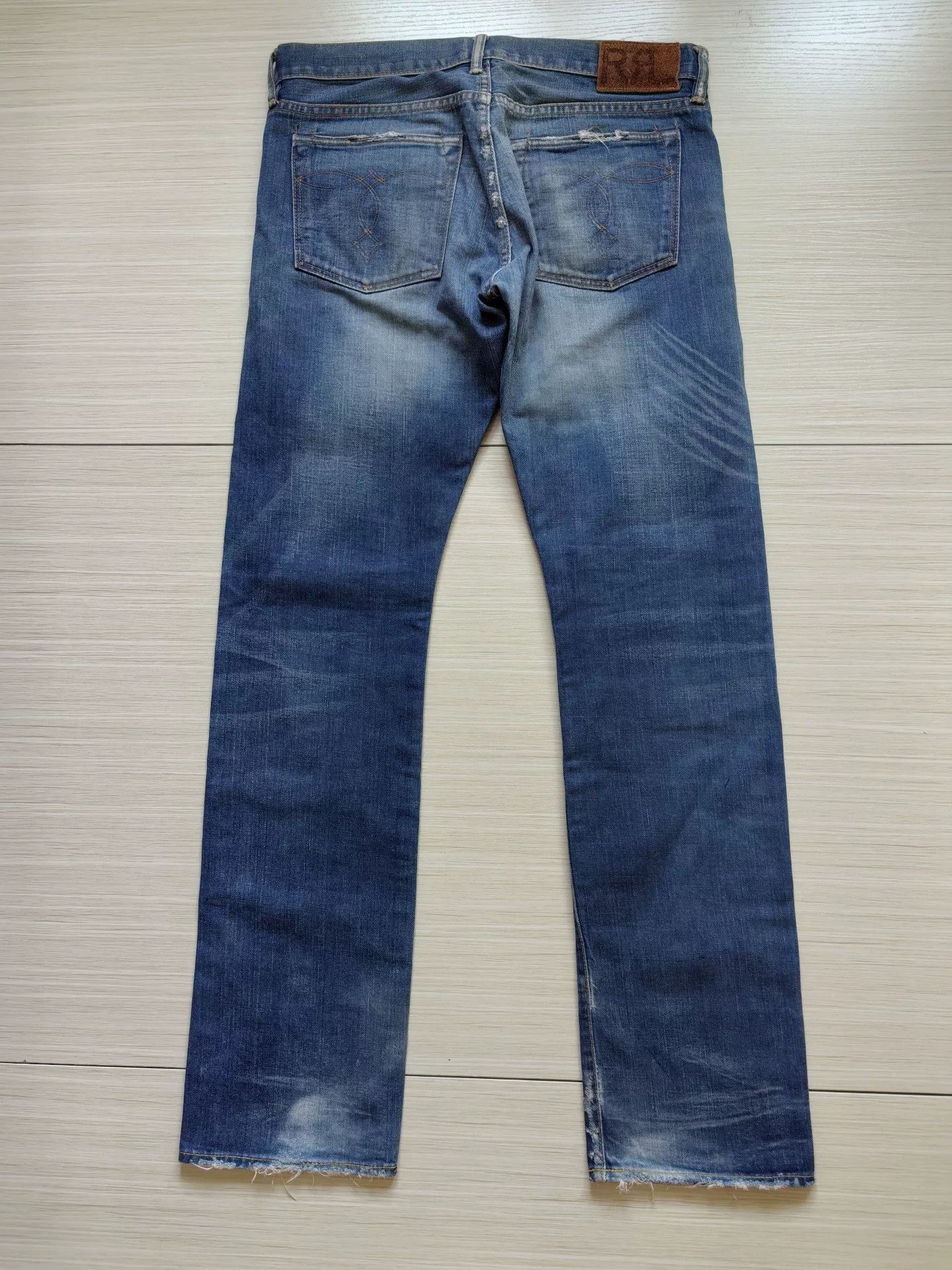 RRL Ralph Lauren RRL Slim Boot Cut Denim Jeans Size US 30 / EU 46 - 4 Thumbnail