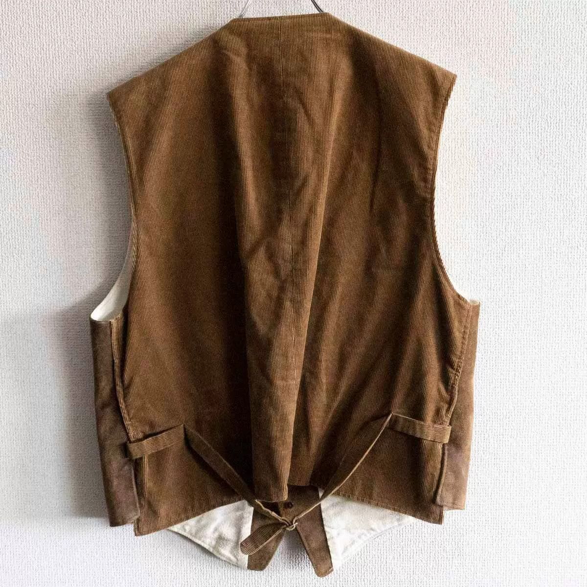 RRL Ralph Lauren Ralph Lauren Waxed Leather Vest XL Size US XL / EU 56 / 4 - 3 Thumbnail