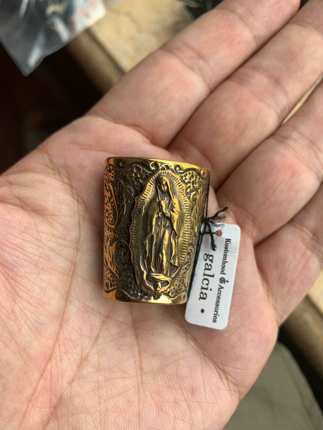 Japanese Brand Copper Square Scarf Buckle Set Size ONE SIZE - 2 Thumbnail