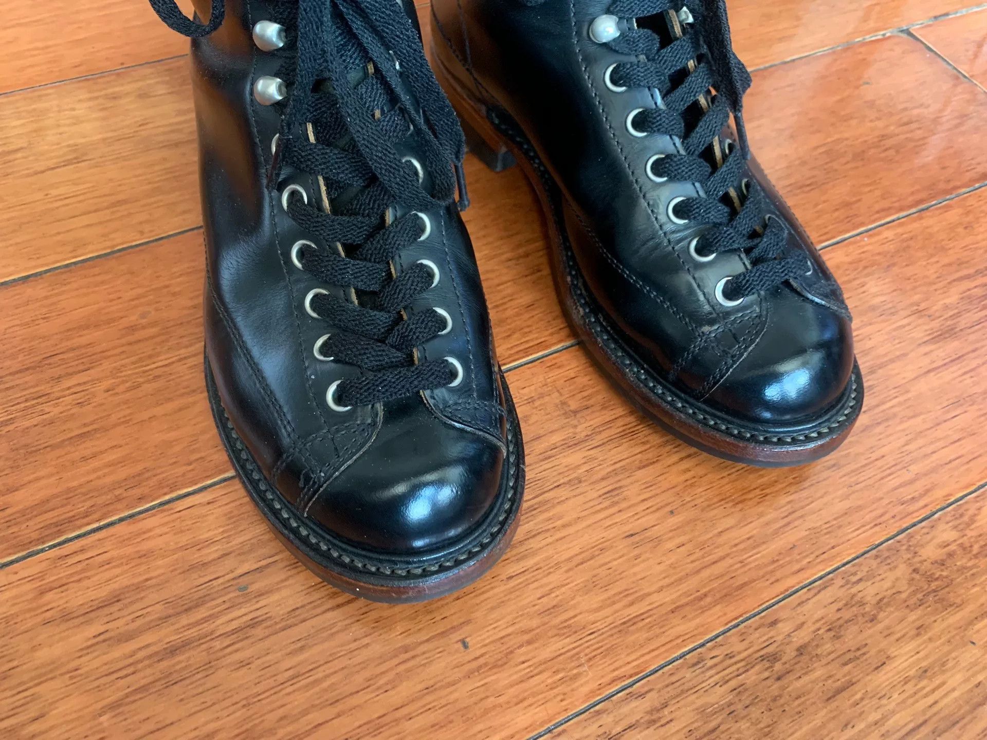 The Real McCoy's Joe McCoy Short-Faced Work Boots Size US 6.5 / EU 39-40 - 4 Thumbnail