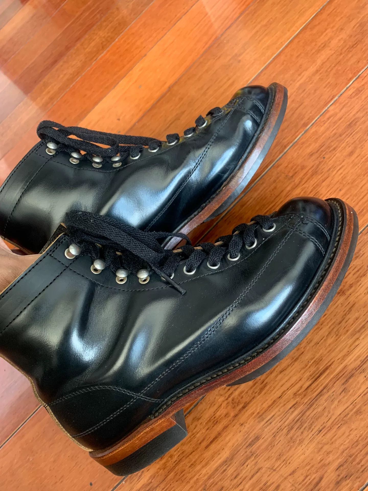 The Real McCoy's Joe McCoy Short-Faced Work Boots Size US 6.5 / EU 39-40 - 3 Thumbnail